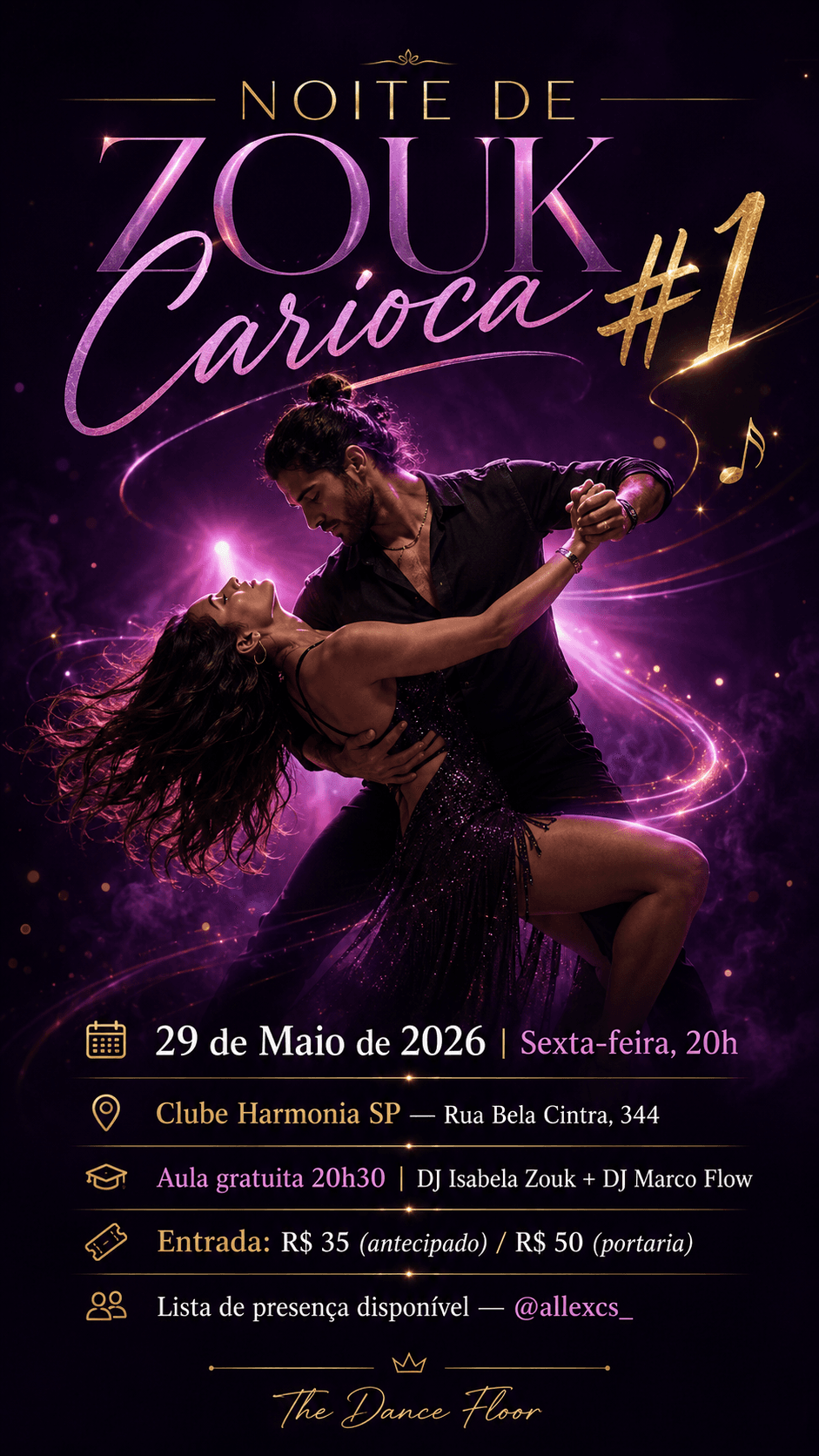 Noite de Zouk Carioca #1