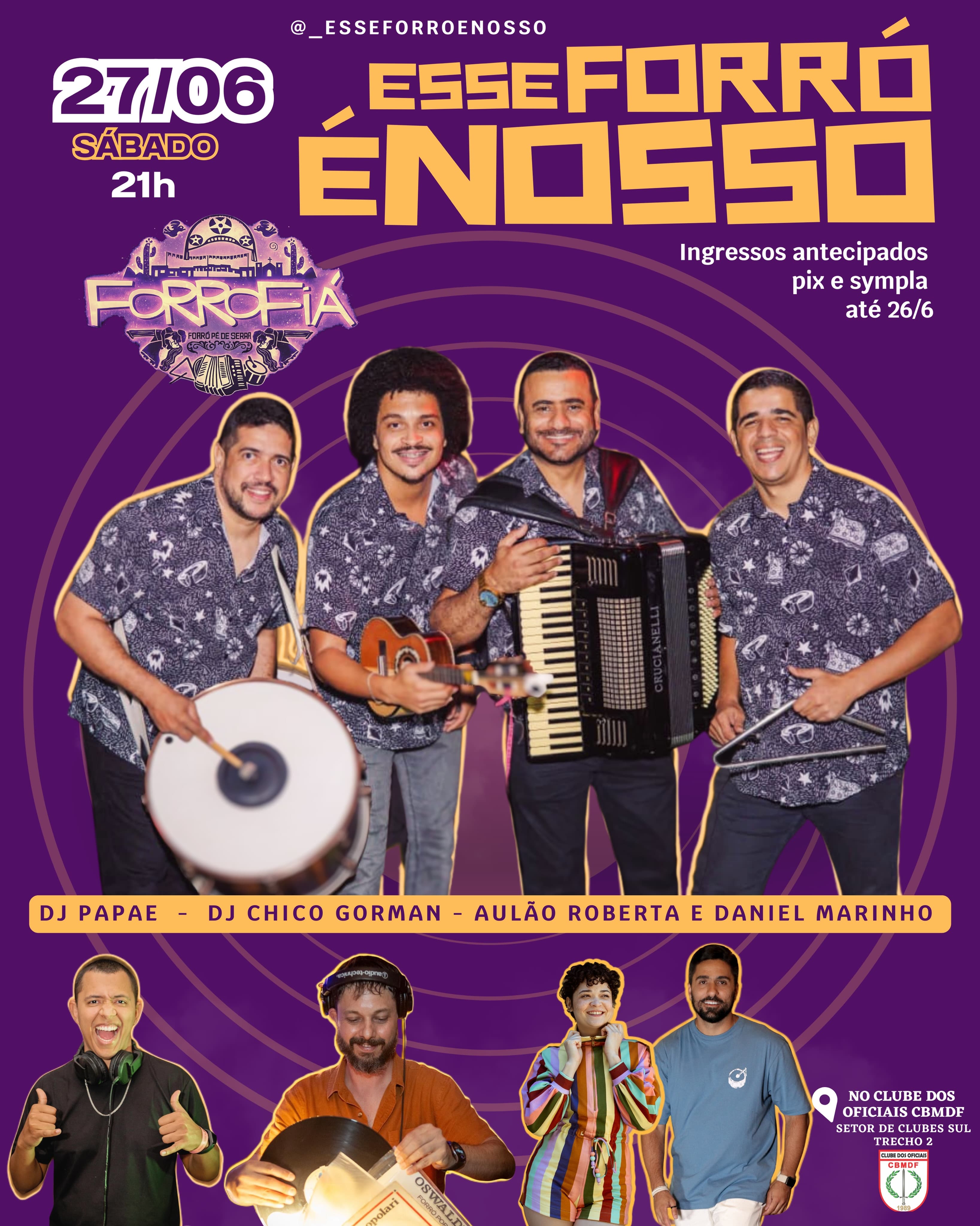 Flyer: Esse Forró é Nosso - Forrofiá