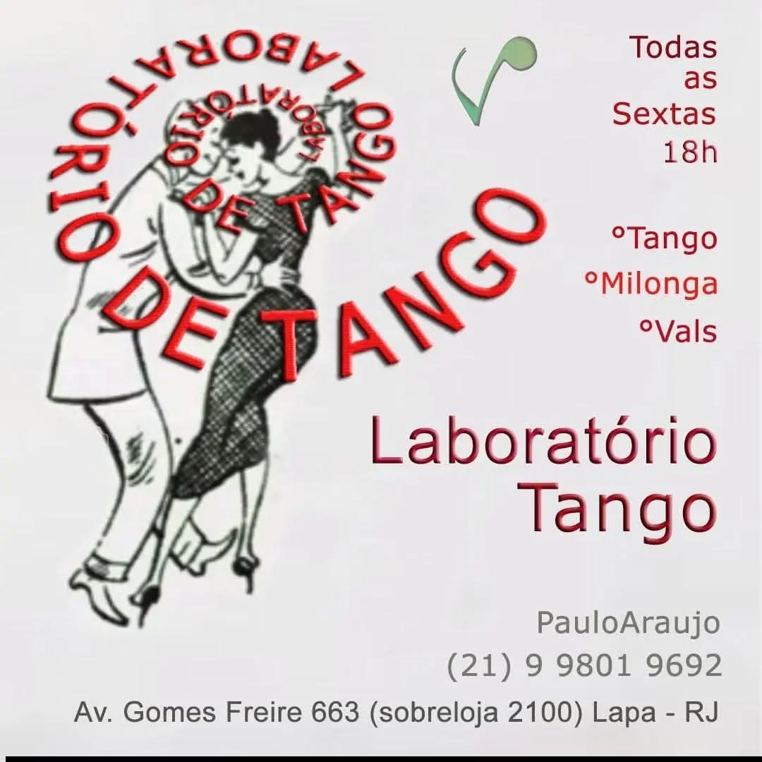 Flyer: Laboratório de Tango