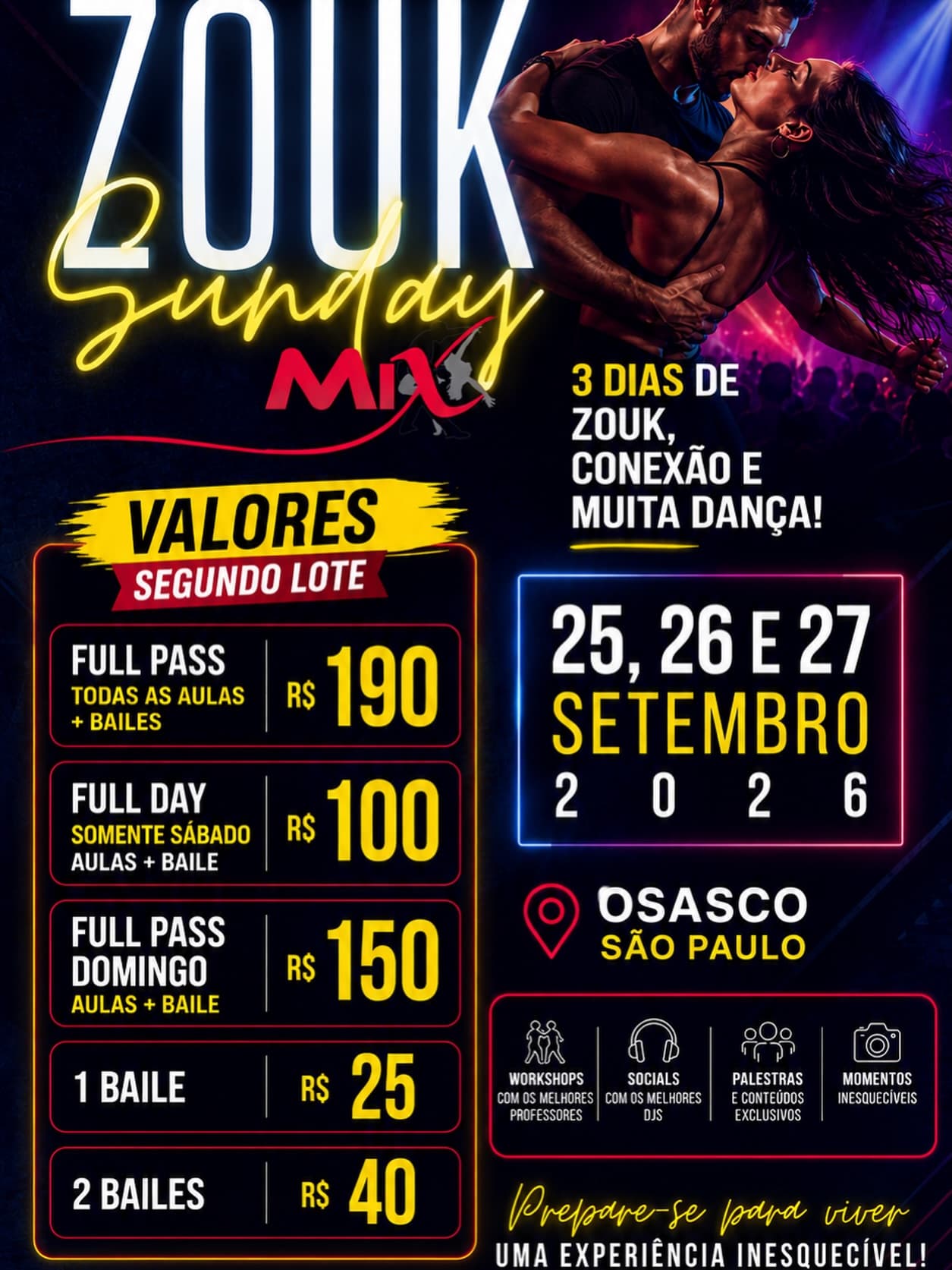 Flyer: Zouk Sunday Mix