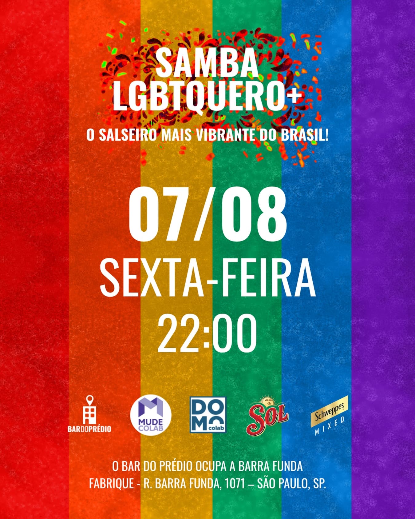 Flyer: Samba LGBTQuero+