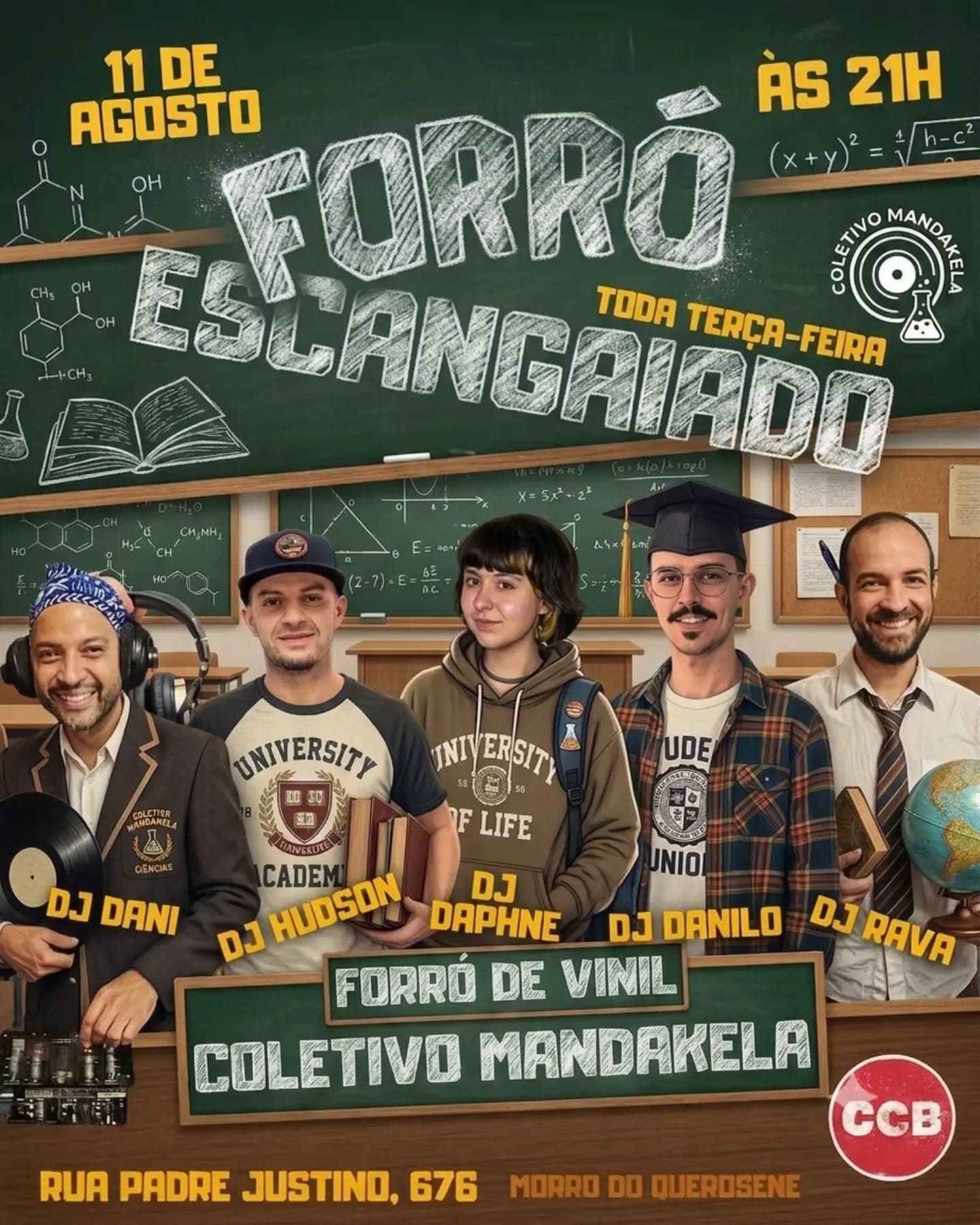 Flyer: Forró Escangaiado - Forró do Estudante