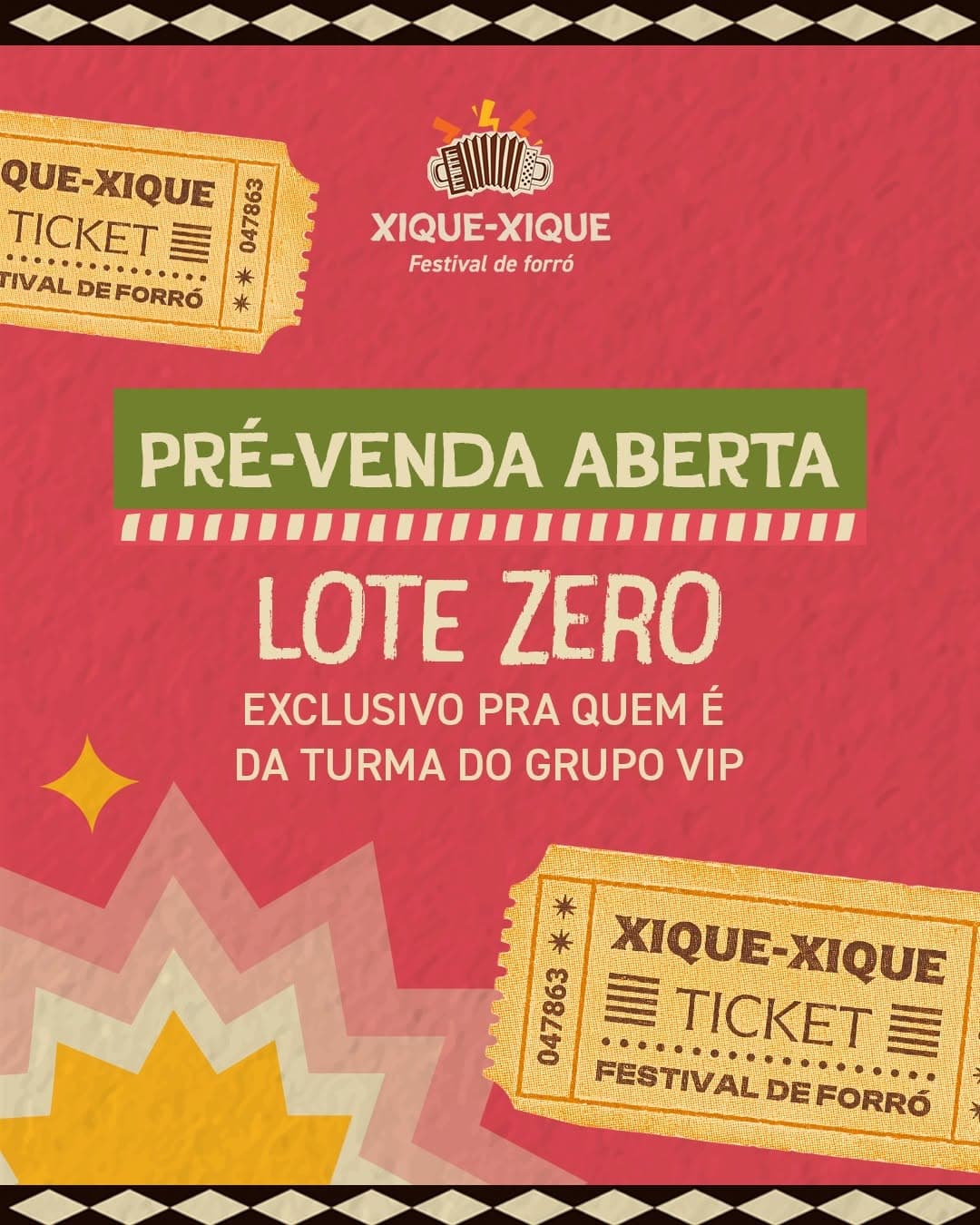 Flyer: Xique-Xique Festival de Forró