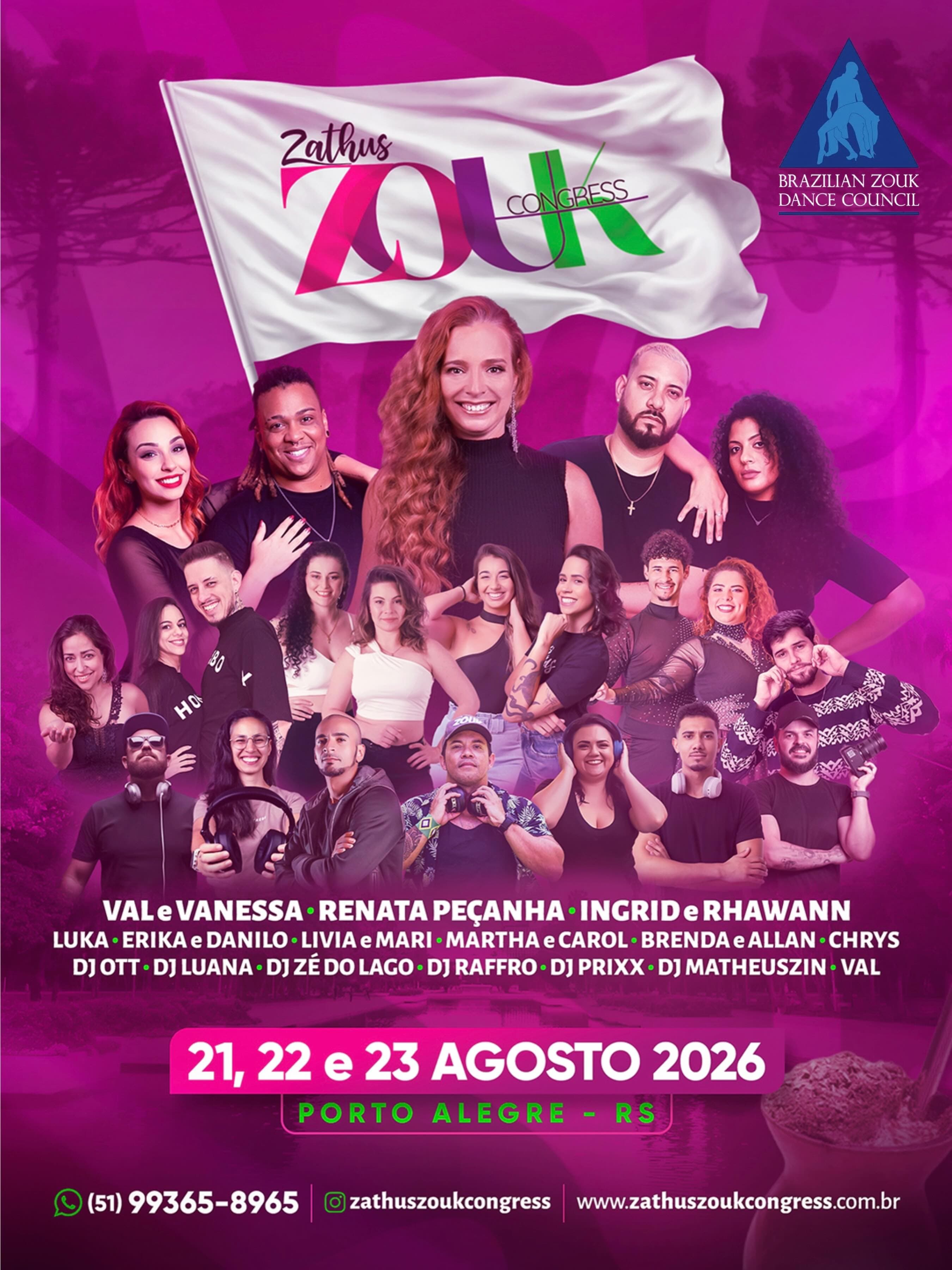 Flyer: Zathus Zouk Congress 2026