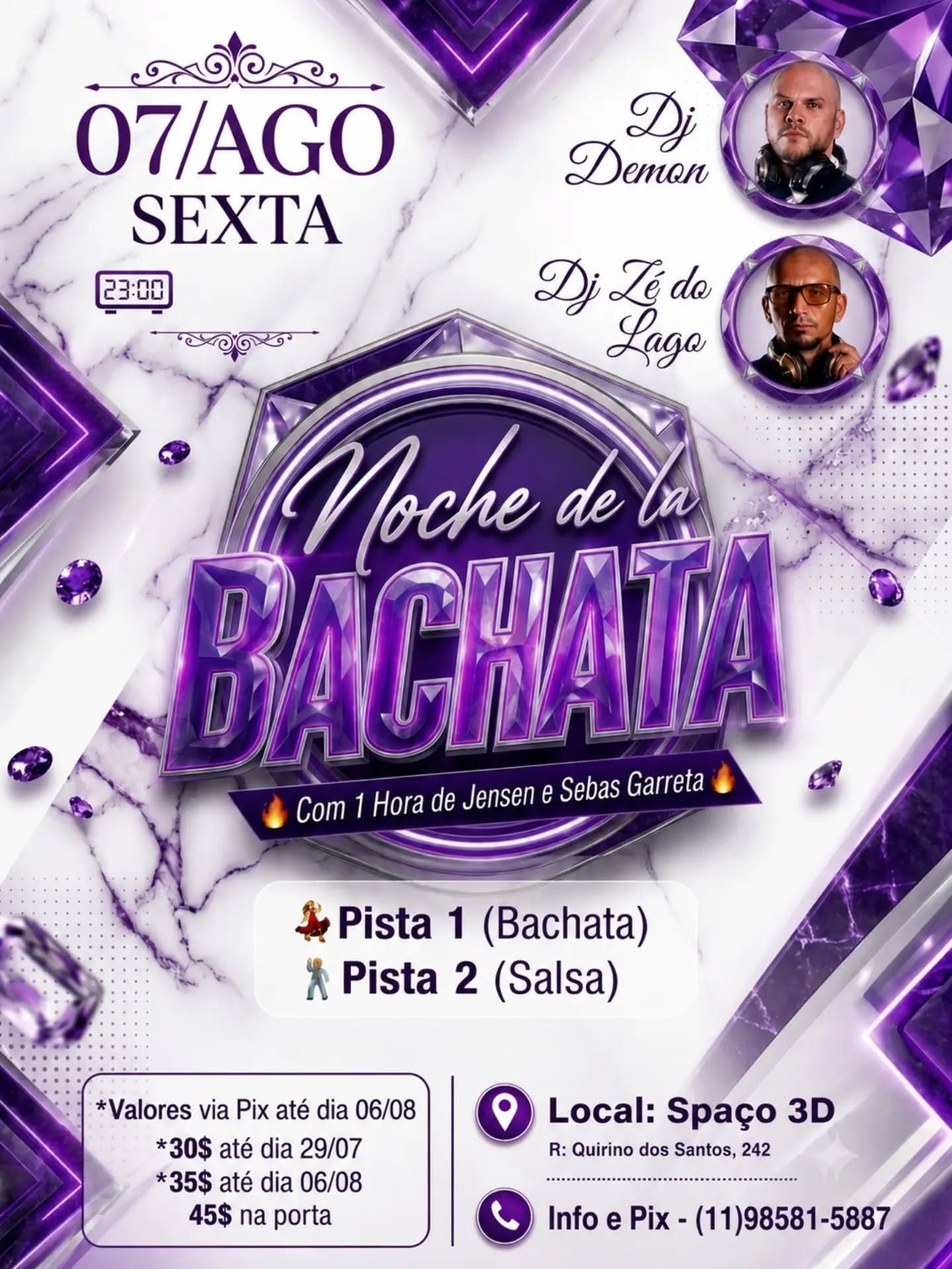 Flyer: Noche de la Bachata