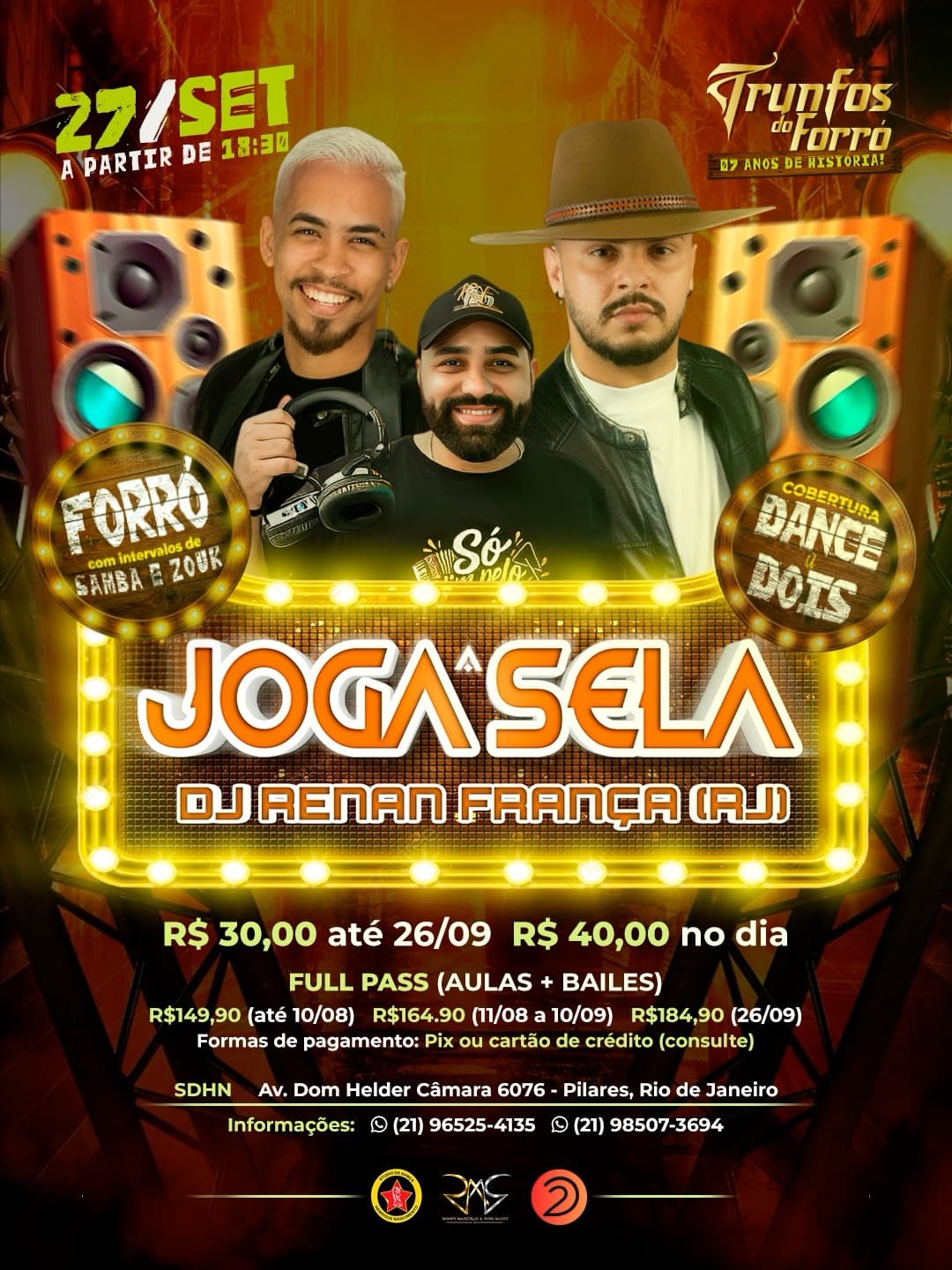 Flyer: Workshop Trunfos do Forró - Edição 7 Anos