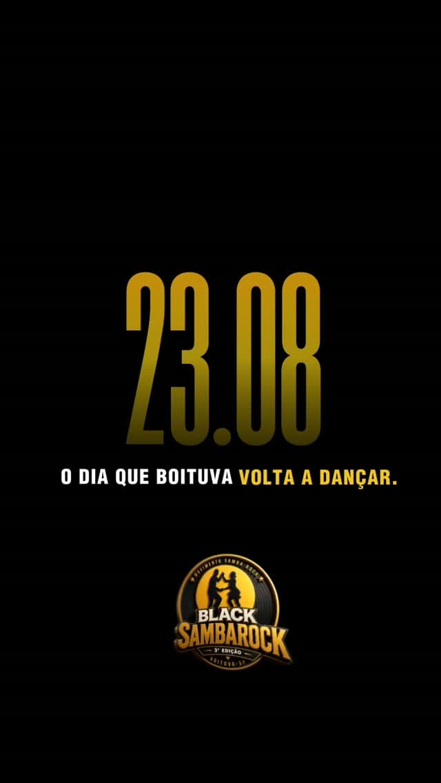 Flyer: Black Sambarock 3ª Edição