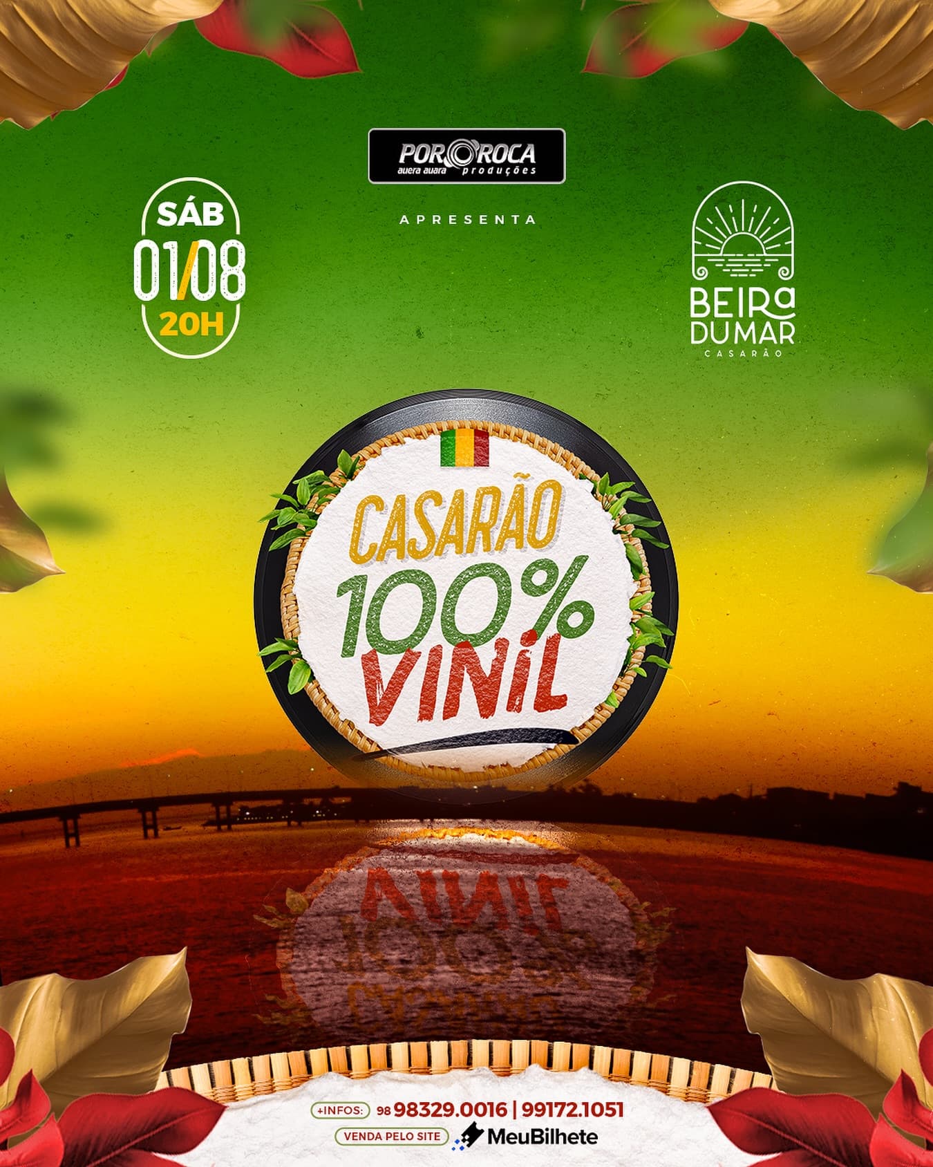 Flyer: Casarão 100% Vinil