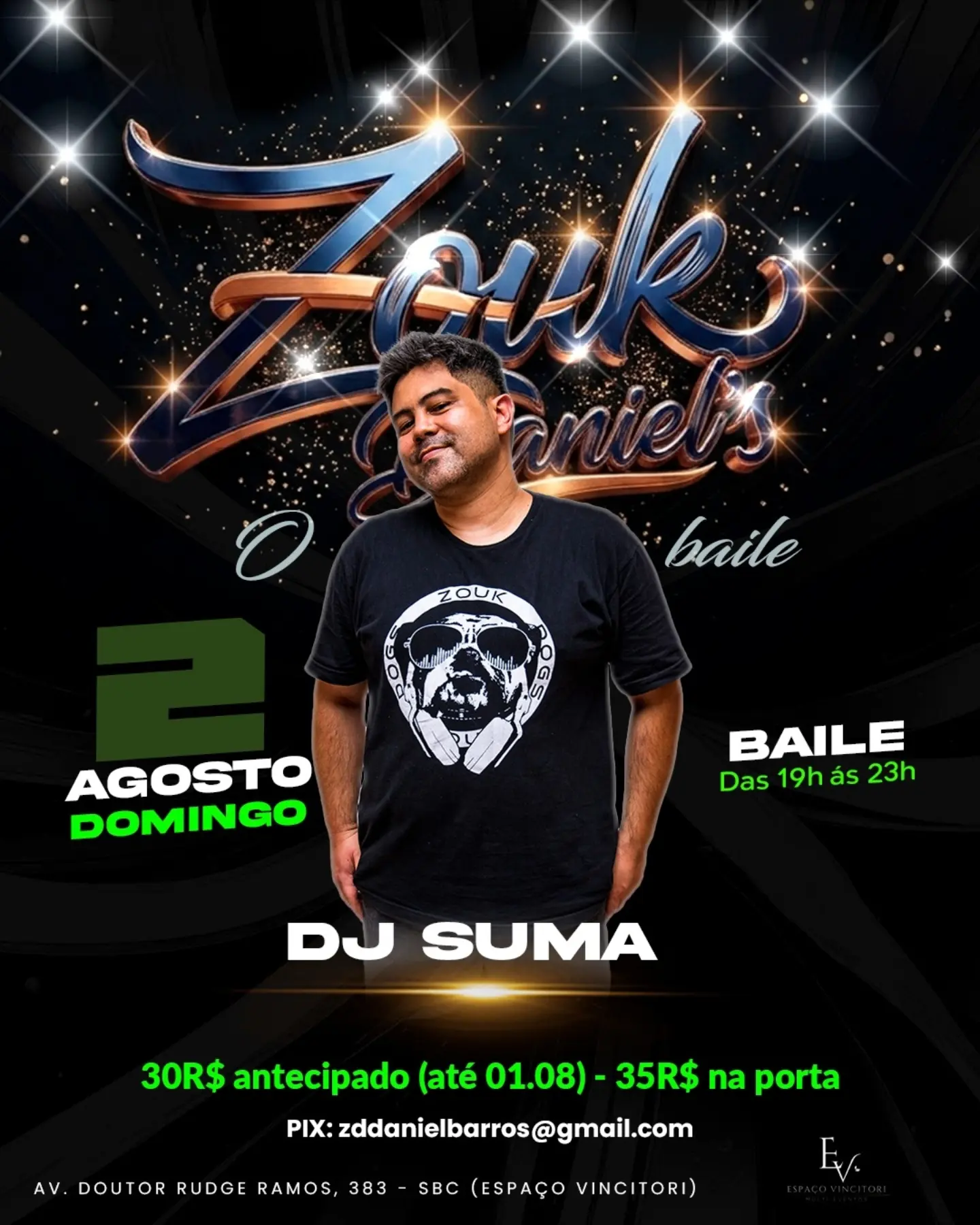 Flyer: Zouk Daniel's - O Baile