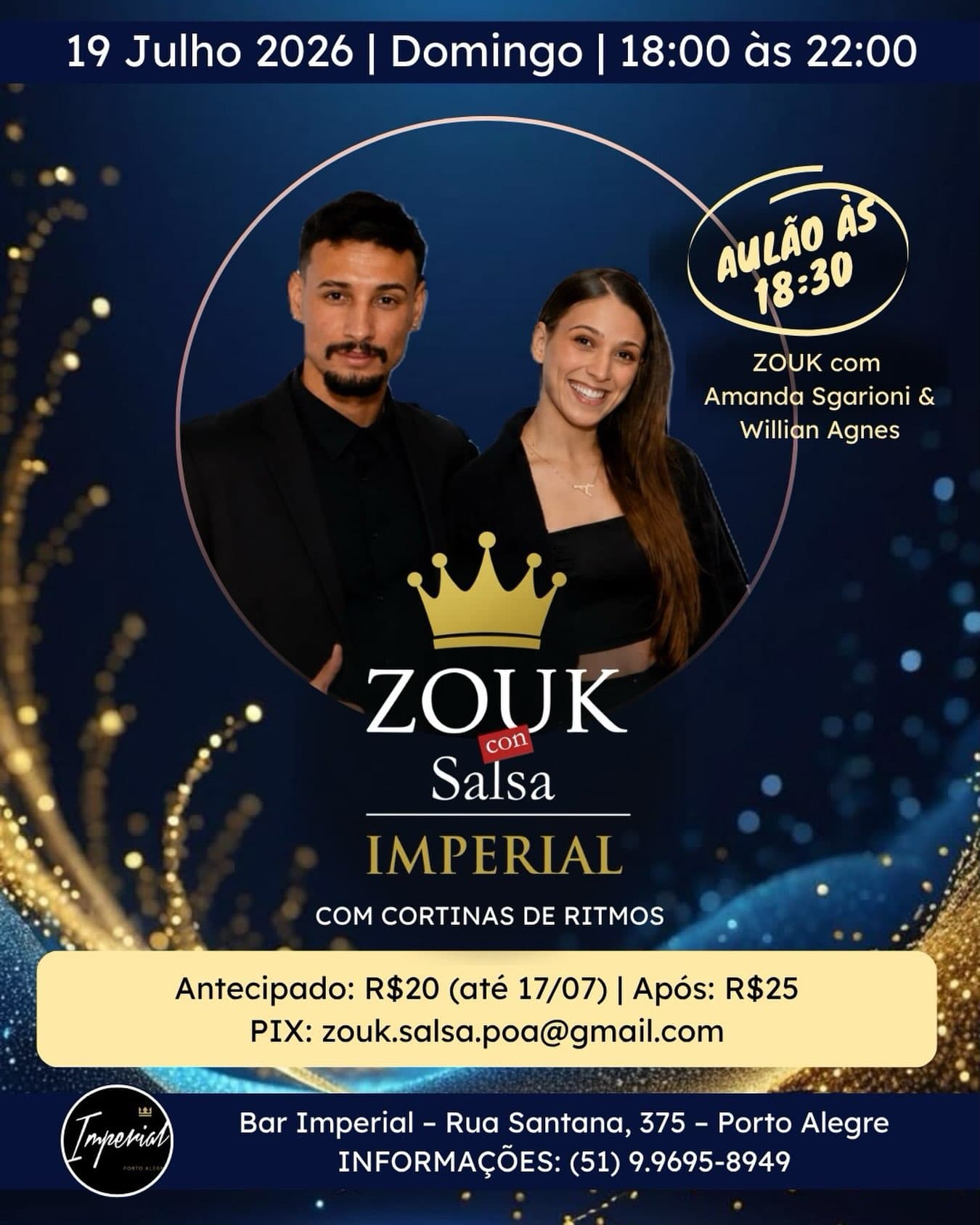Flyer: Zouk con Salsa Imperial