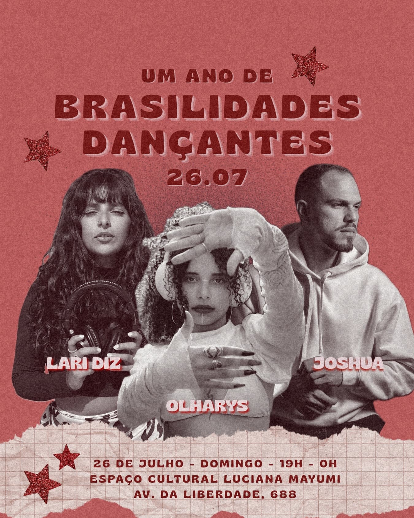Flyer: Brasilidades Dançantes - Especial Um Ano
