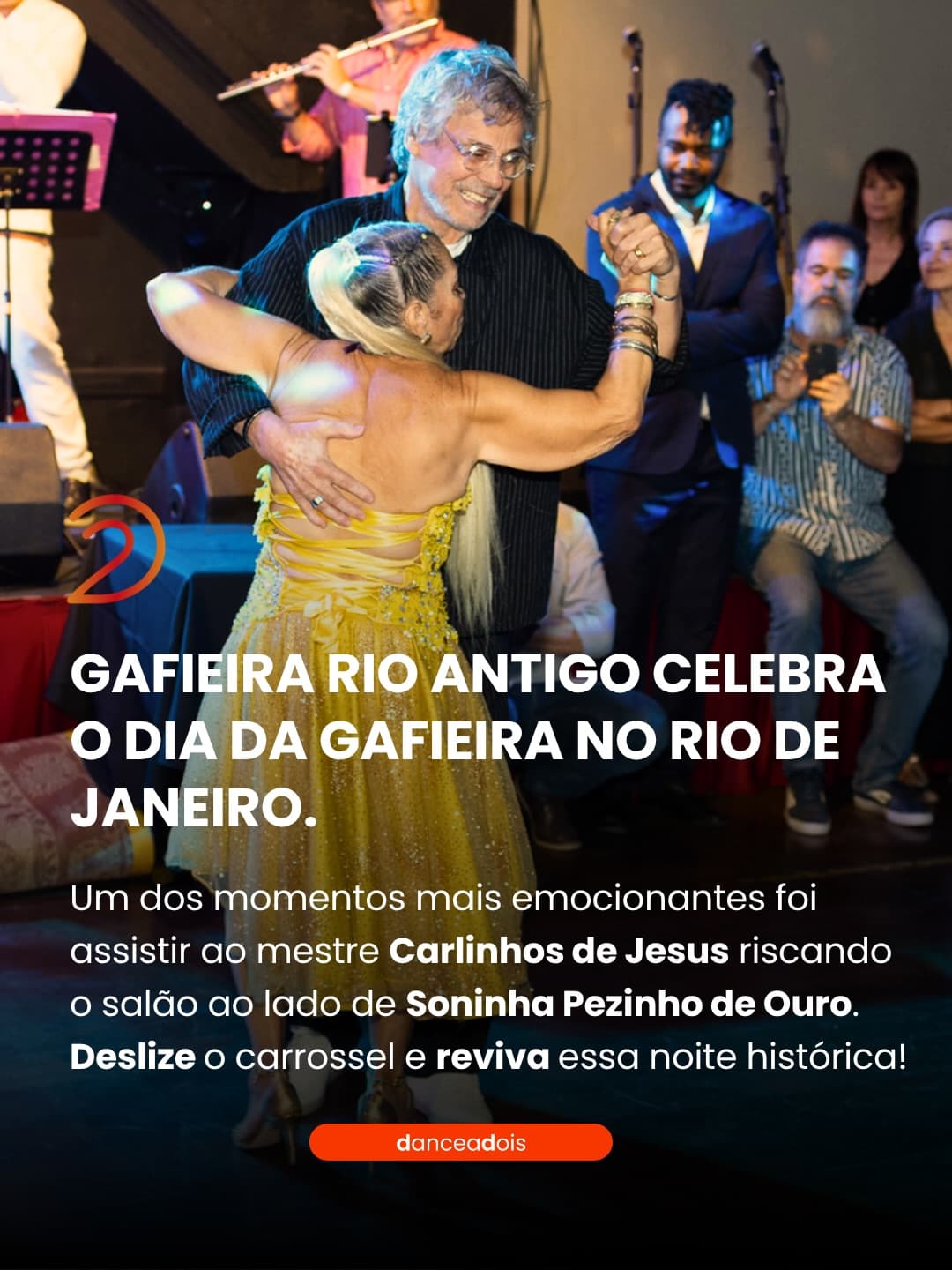Flyer: Gafieira Rio Antigo - Dia da Gafieira