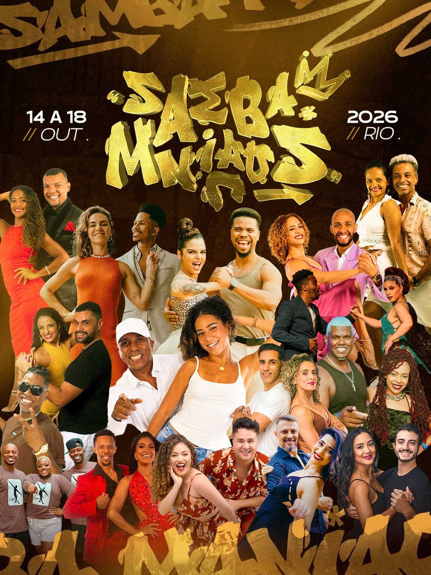 Flyer: SambaManíacos 2026