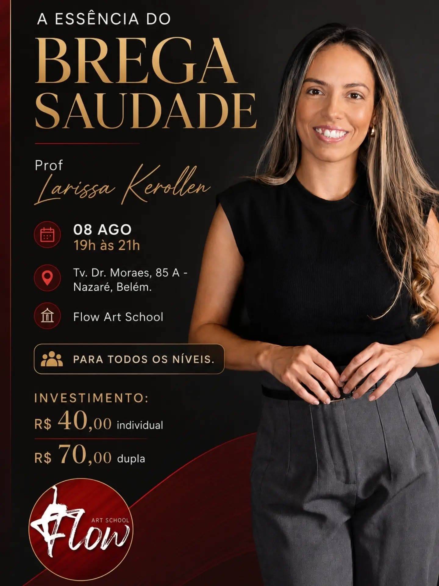 Flyer: A Essência do Brega Saudade
