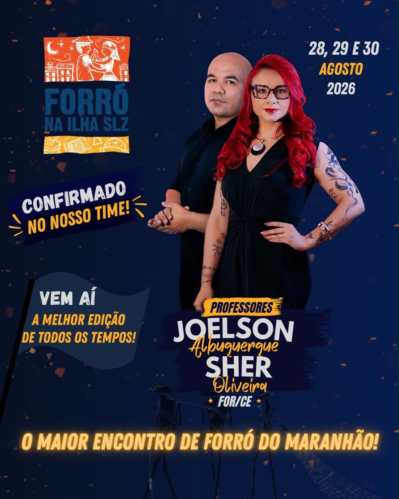 Flyer: Forró na Ilha SLZ 2026