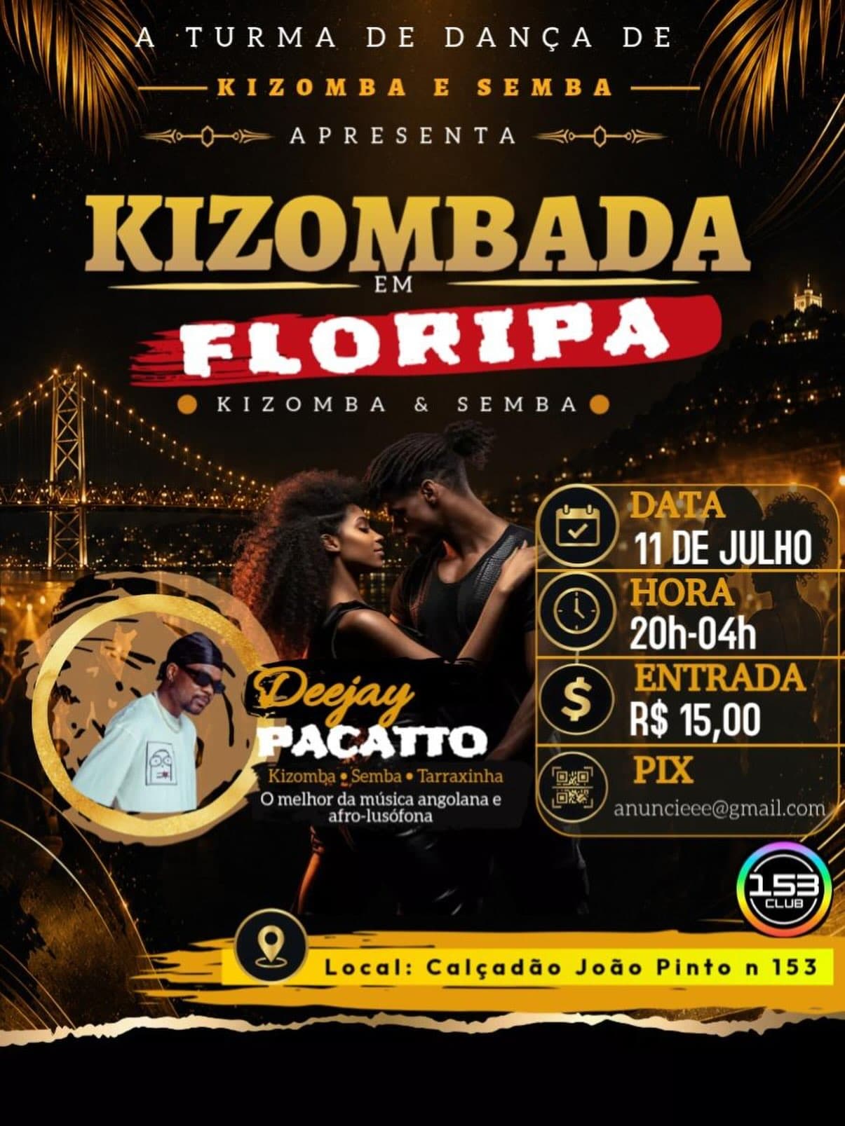 Flyer: Kizombada em Floripa