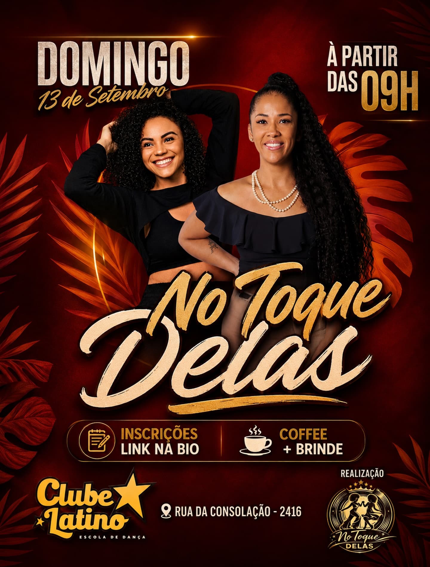 Flyer: No Toque Delas - 1ª Edição