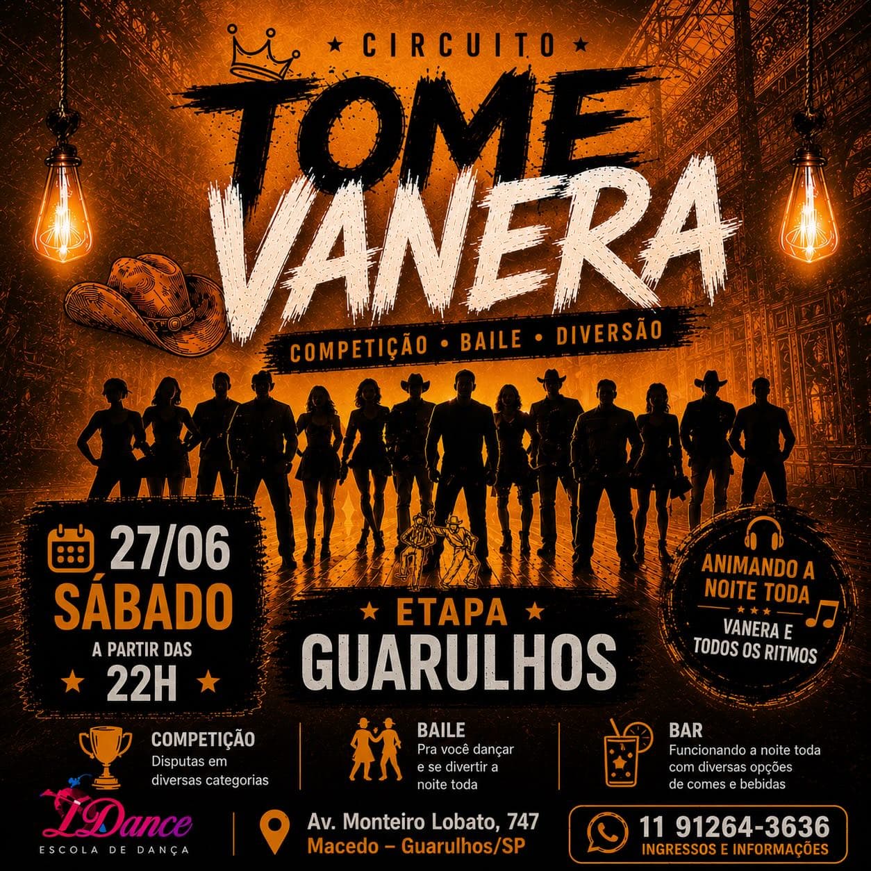 Flyer: Circuito Tome Vanera - Etapa Guarulhos