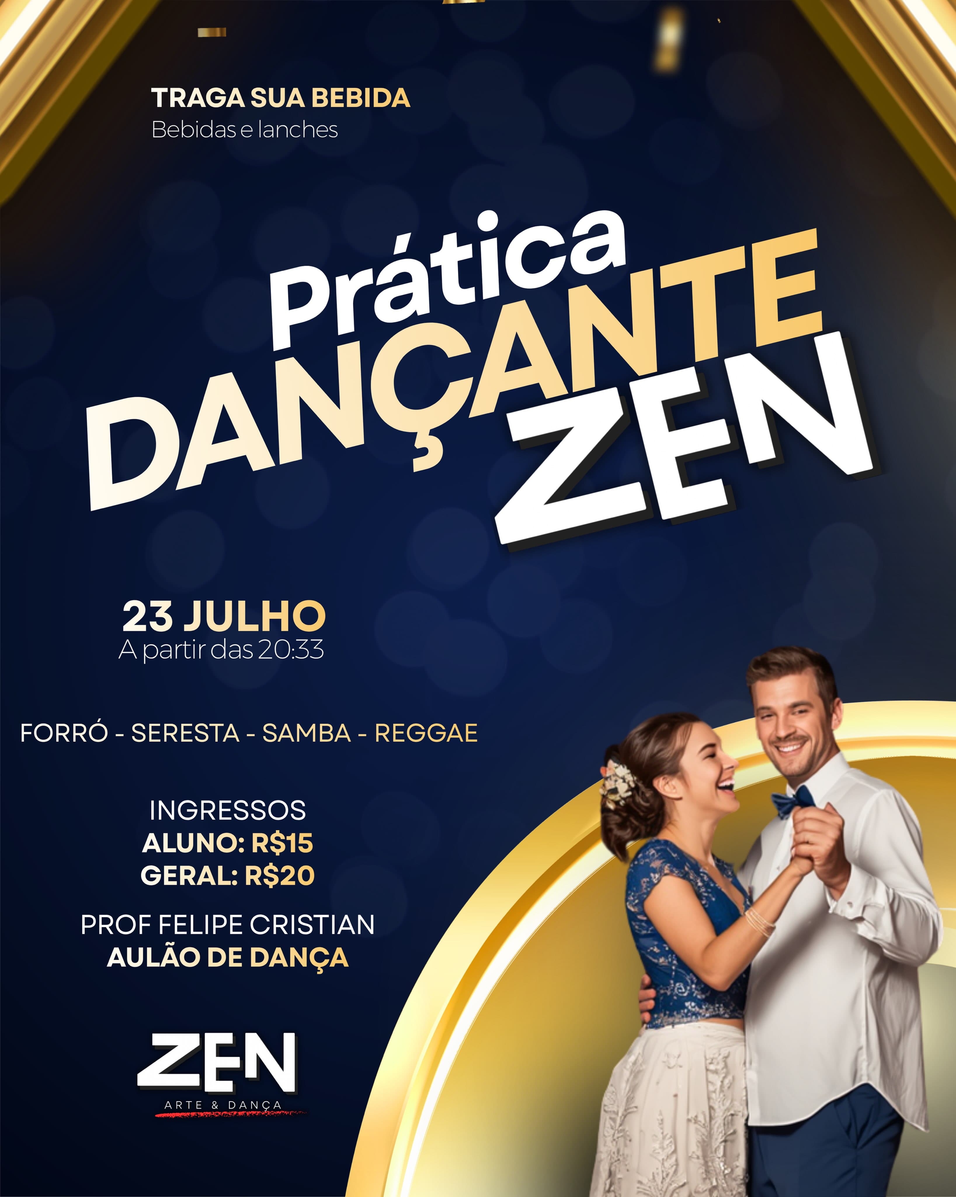 Flyer: Prática Dançante ZEN