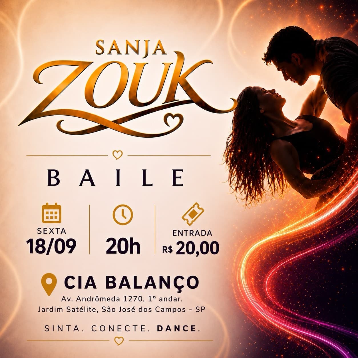 Flyer: Baile Sanja Zouk