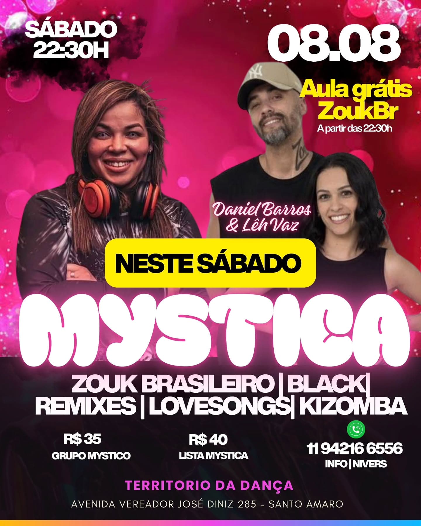 Flyer: Mystica Zouk