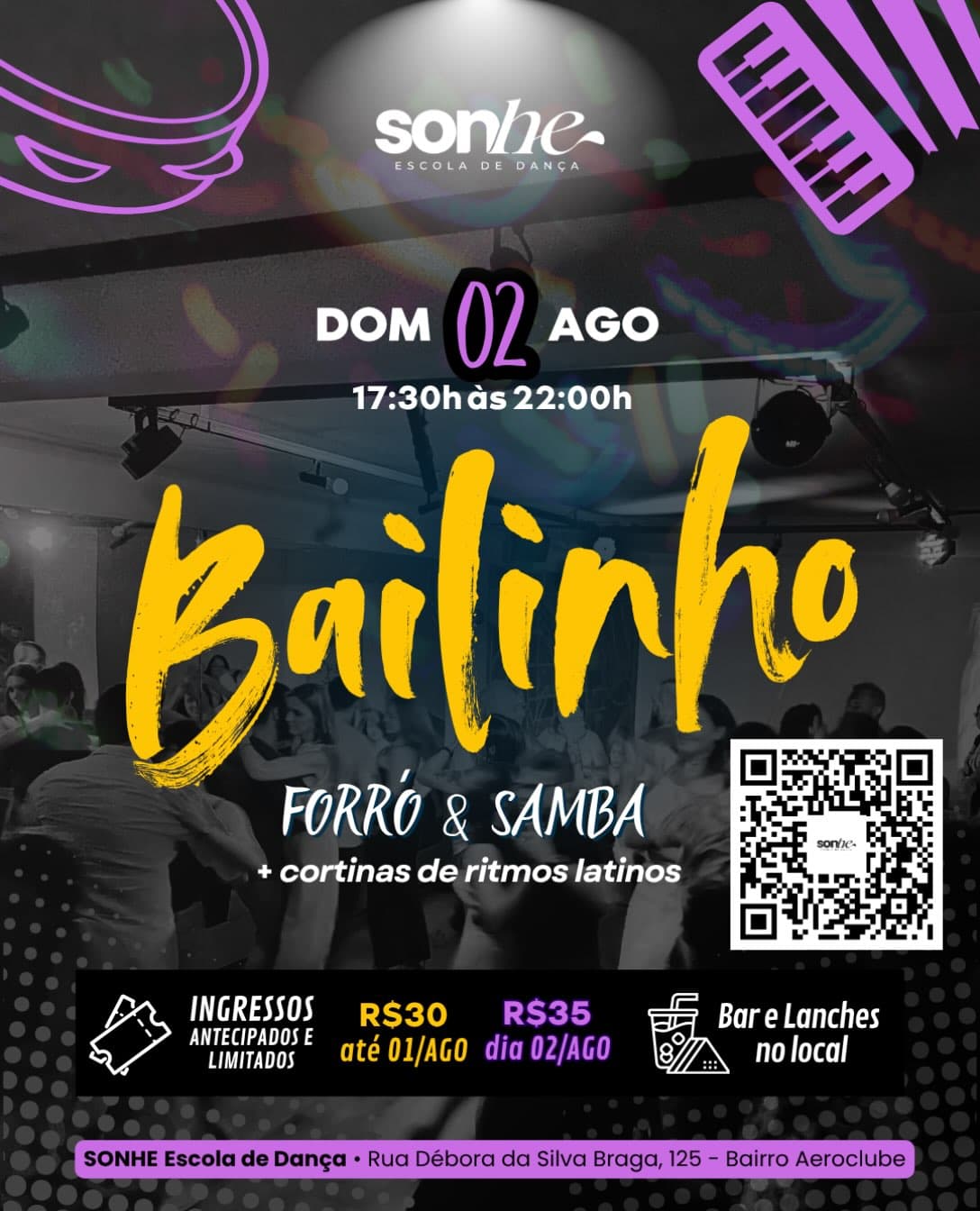 Flyer: Bailinho Sonhe