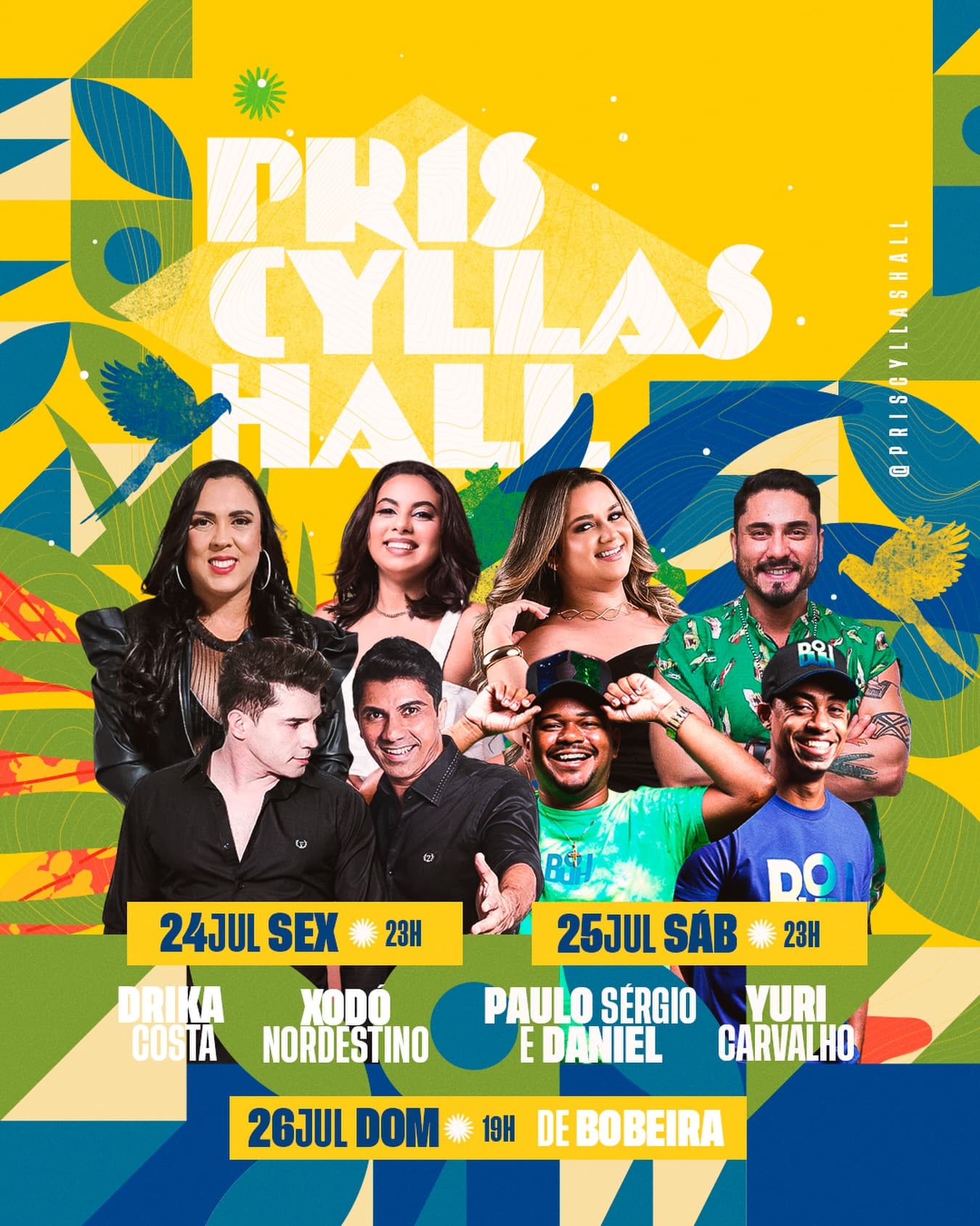 Flyer: Agenda PH - Sexta: Drika Costa e Xodó Nordestino