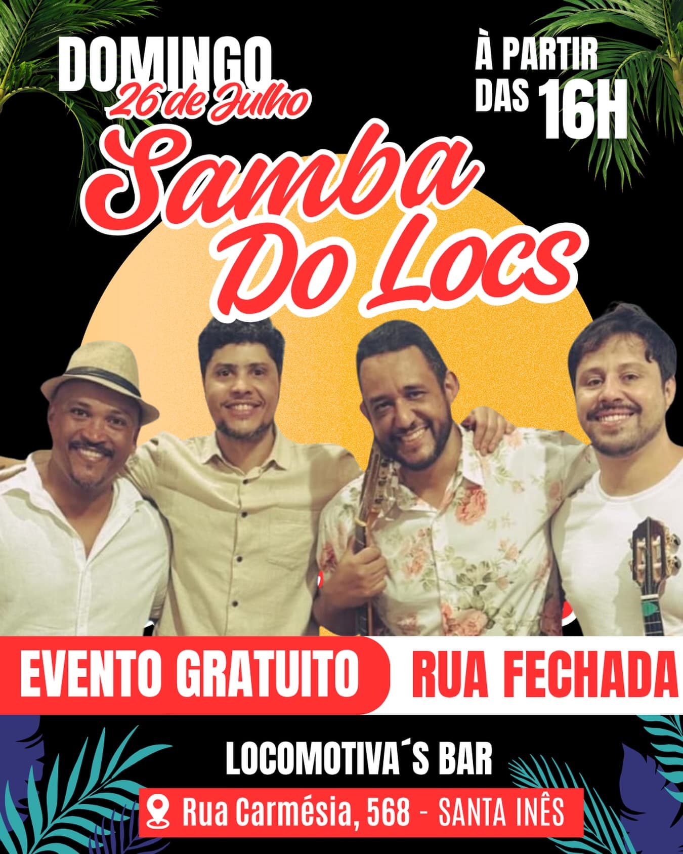 Flyer: Samba do Locs