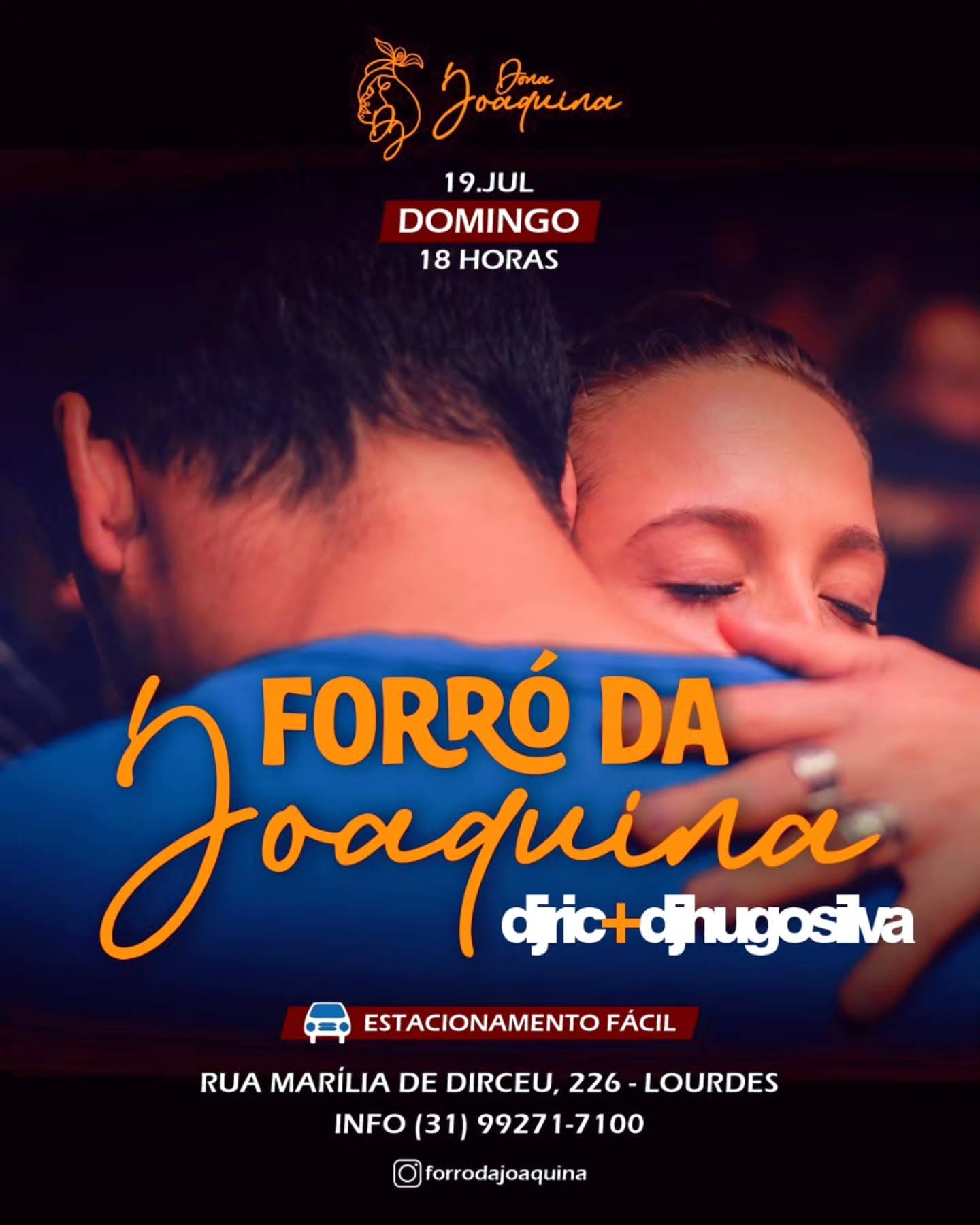 Flyer: Forró da Joaquina