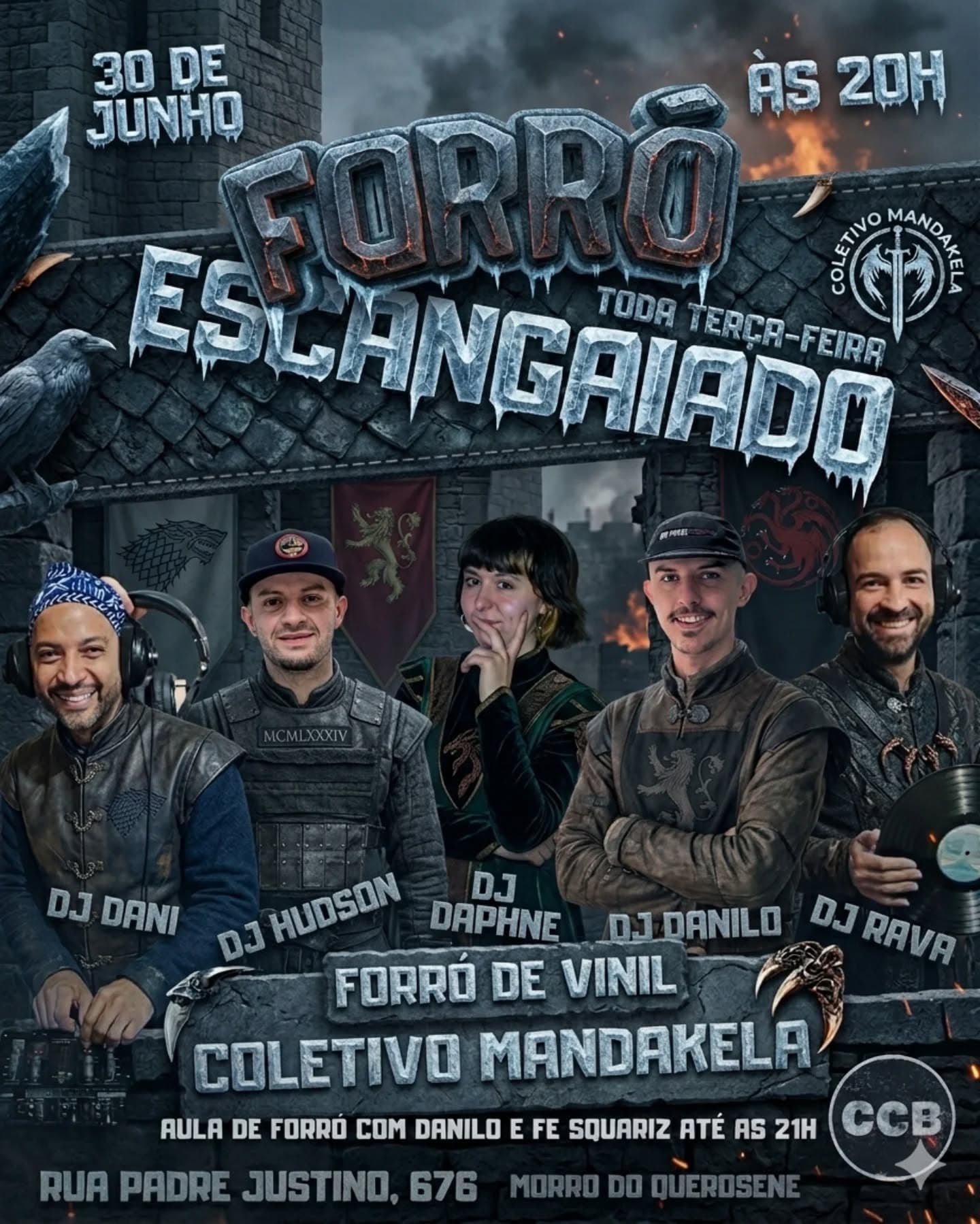 Flyer: Forró Escangaiado - Forró de Inverno