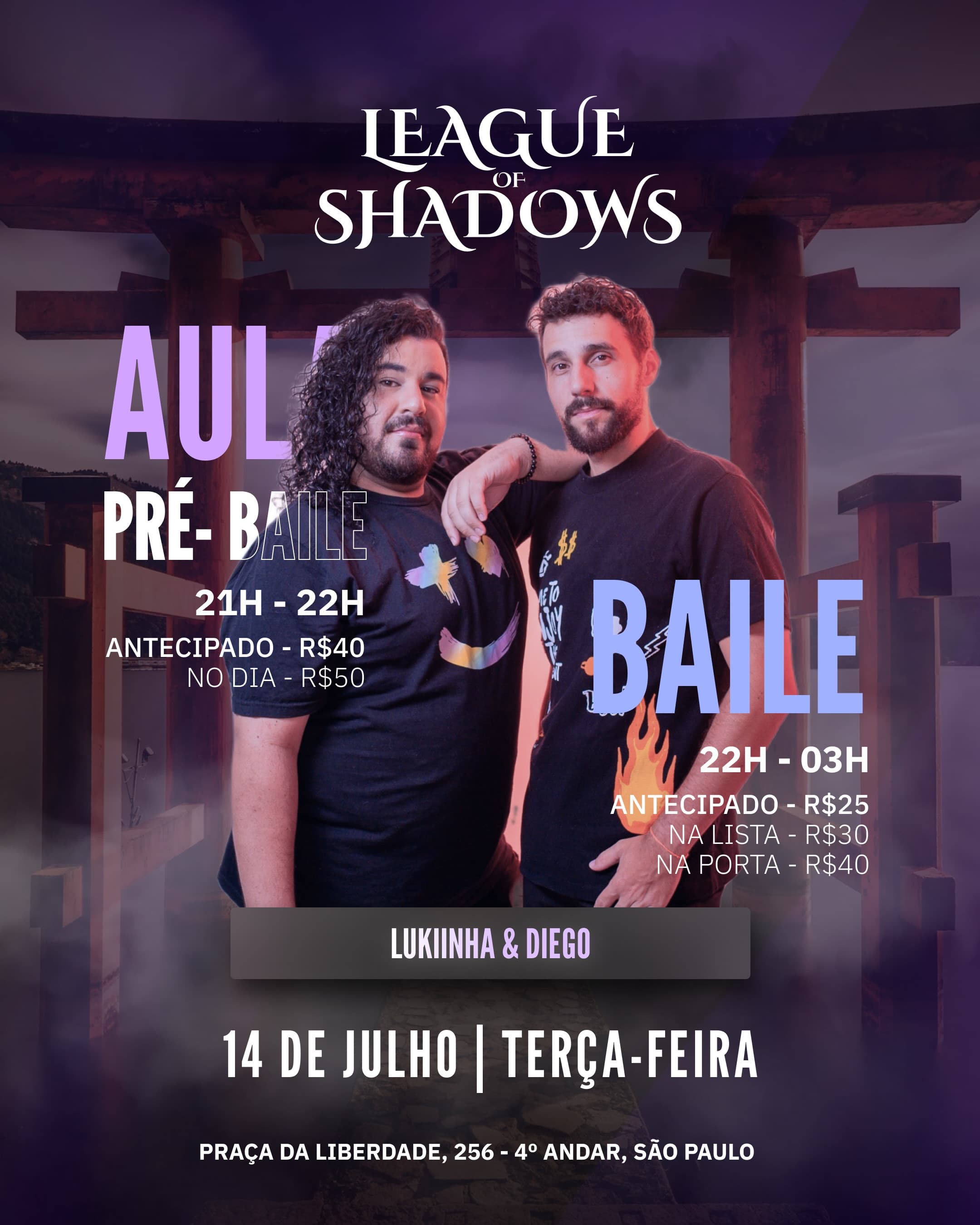 Flyer: League of Shadows - LOS 174