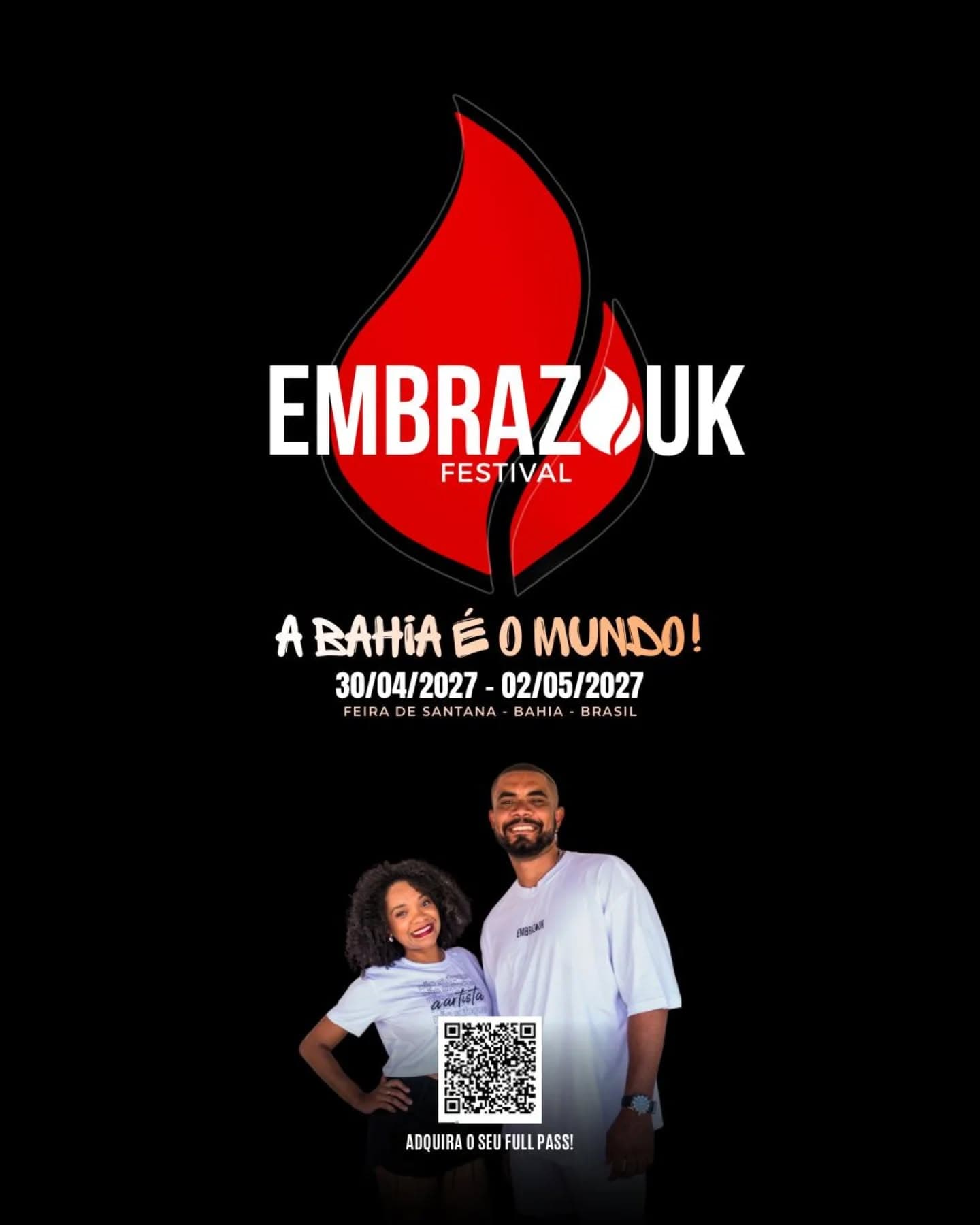 Flyer: Embrazouk Festival - A Bahia é o Mundo!