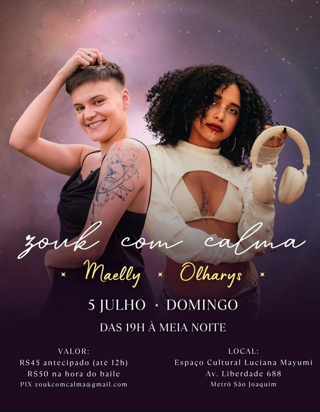 Flyer: Zouk com Calma