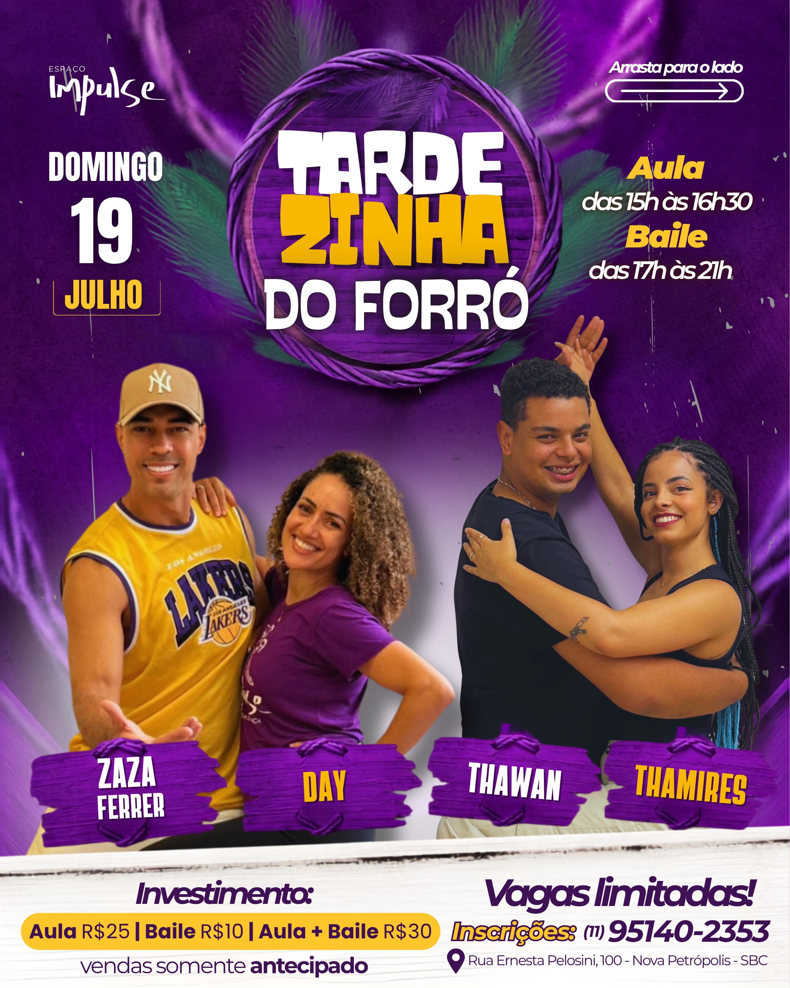 Flyer: Tardezinha do Forró