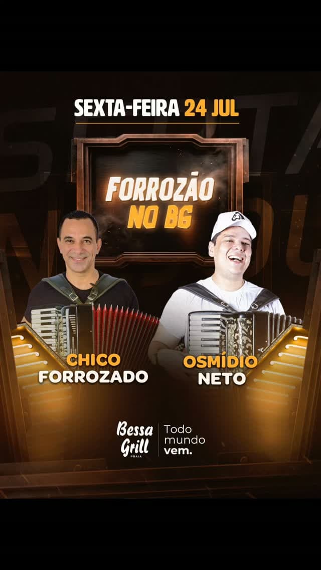 Flyer: Forrozão no BG