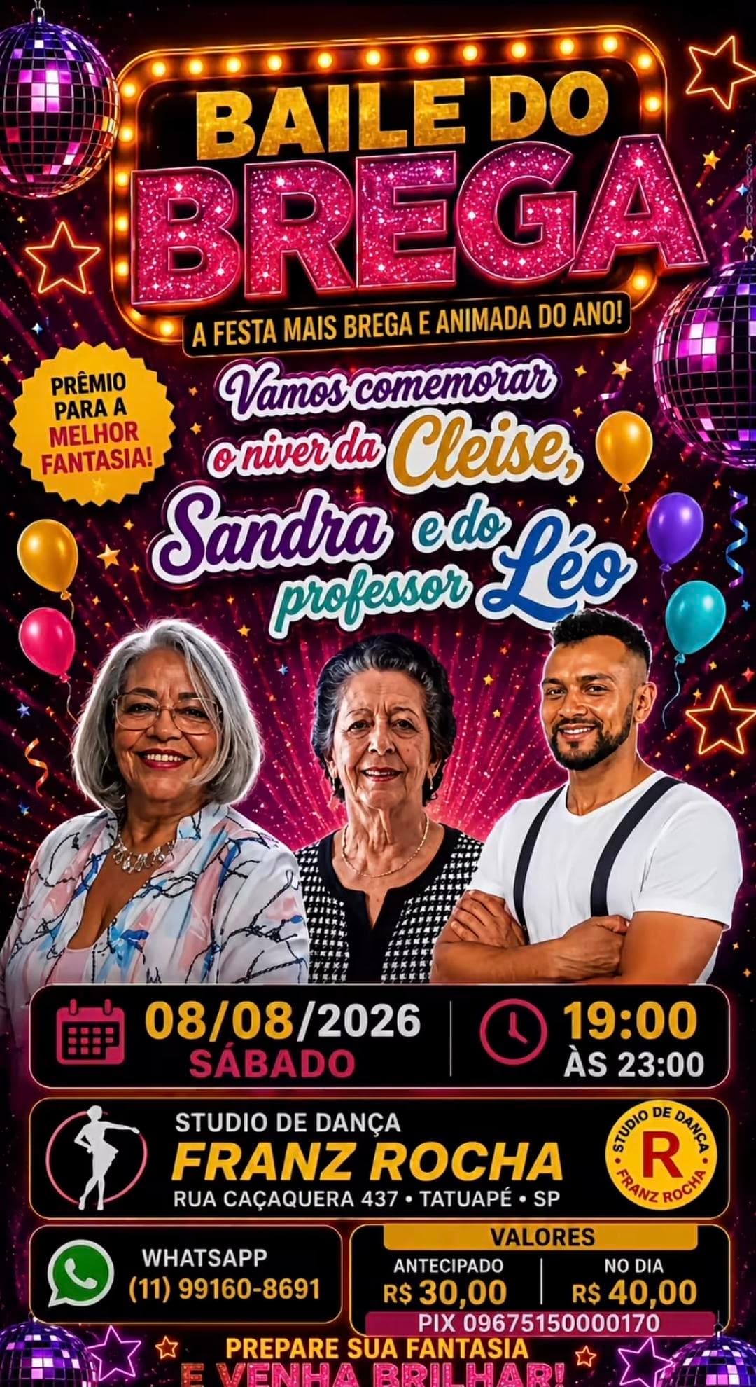 Flyer: Baile do Brega