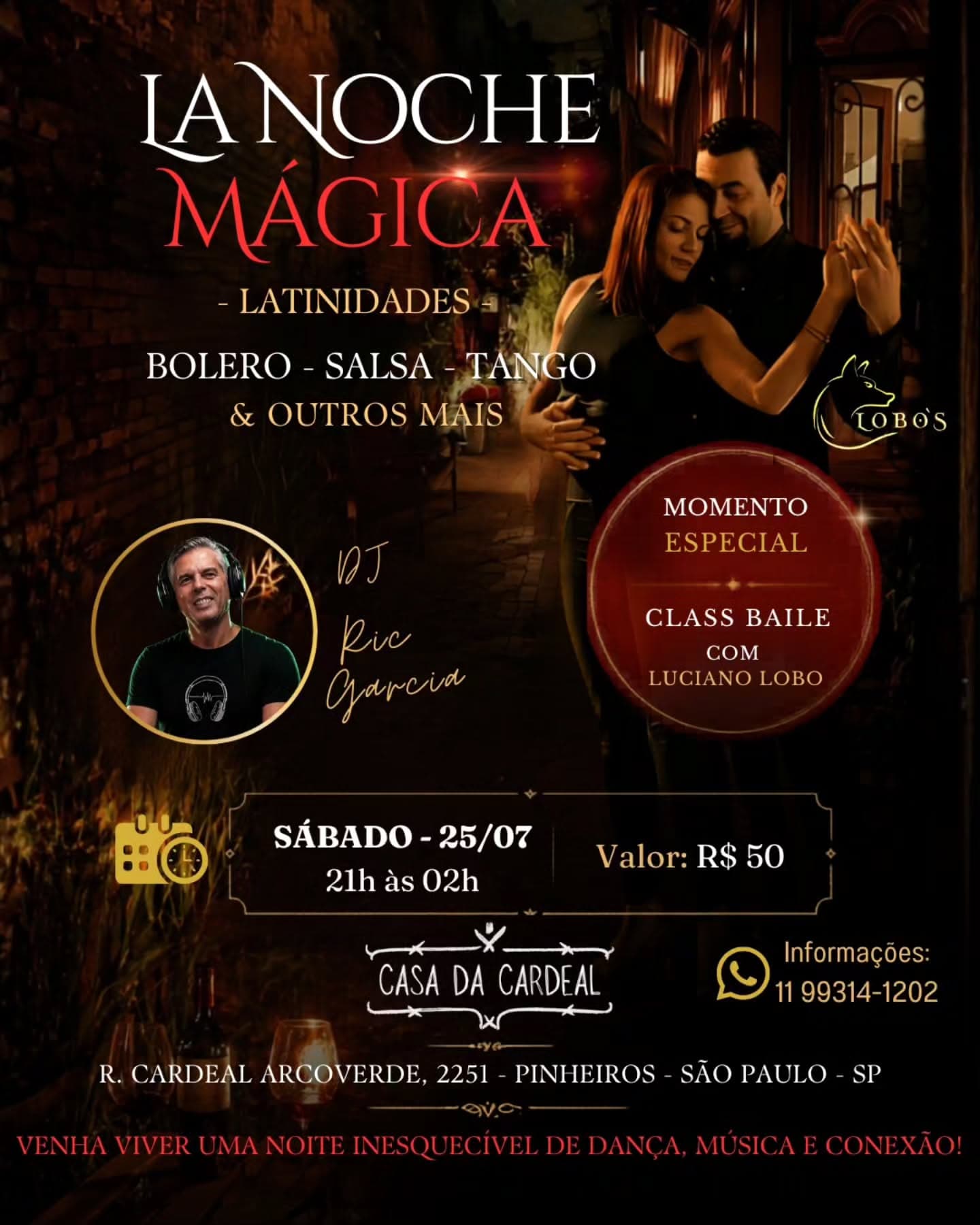 Flyer: La Noche Mágica - Latinidades