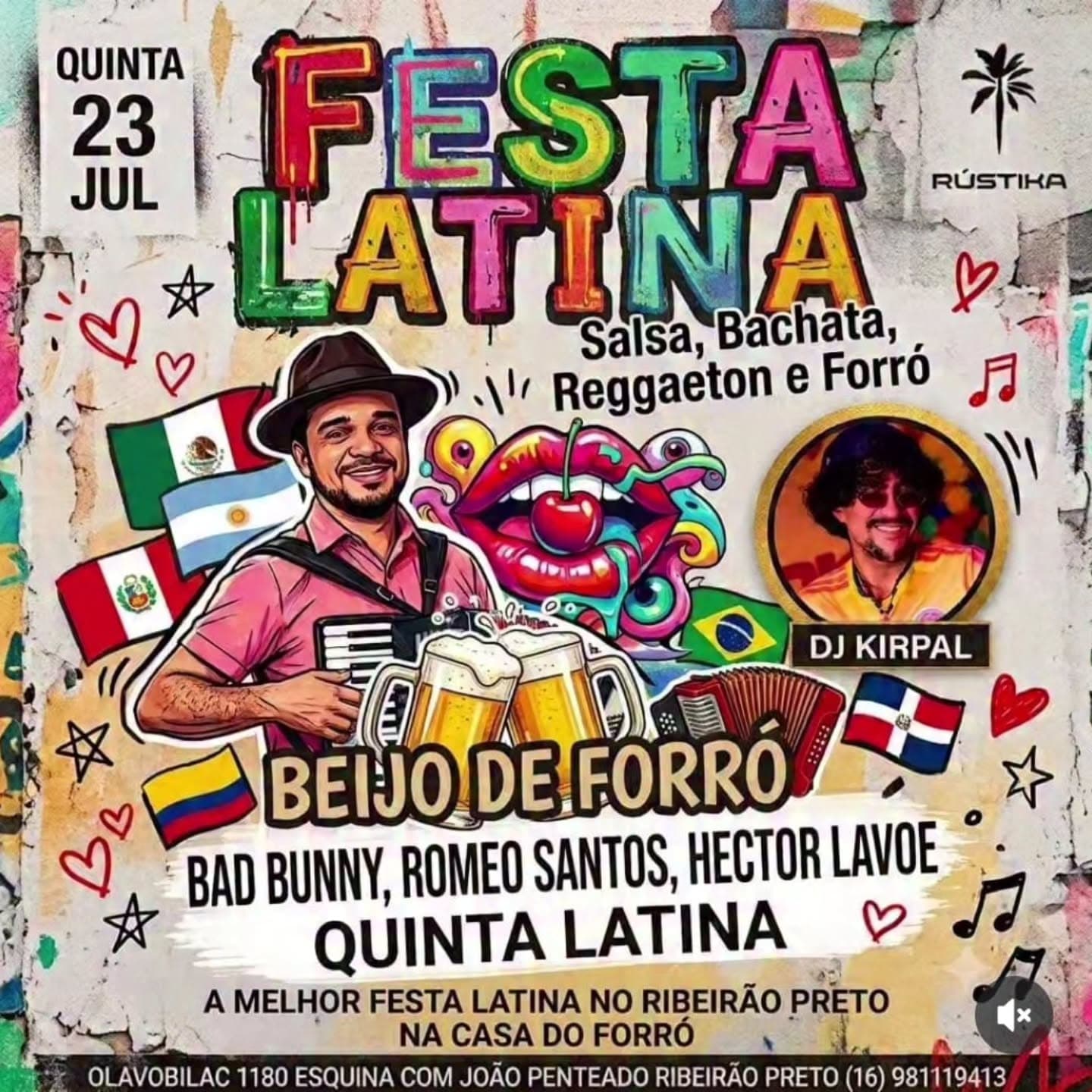 Flyer: Festa Latina - Quinta Latina