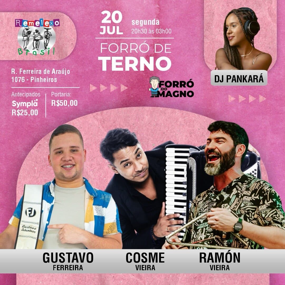 Flyer: Forró de Terno