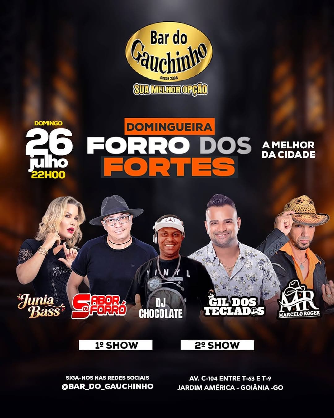 Flyer: Domingueira Forró dos Fortes