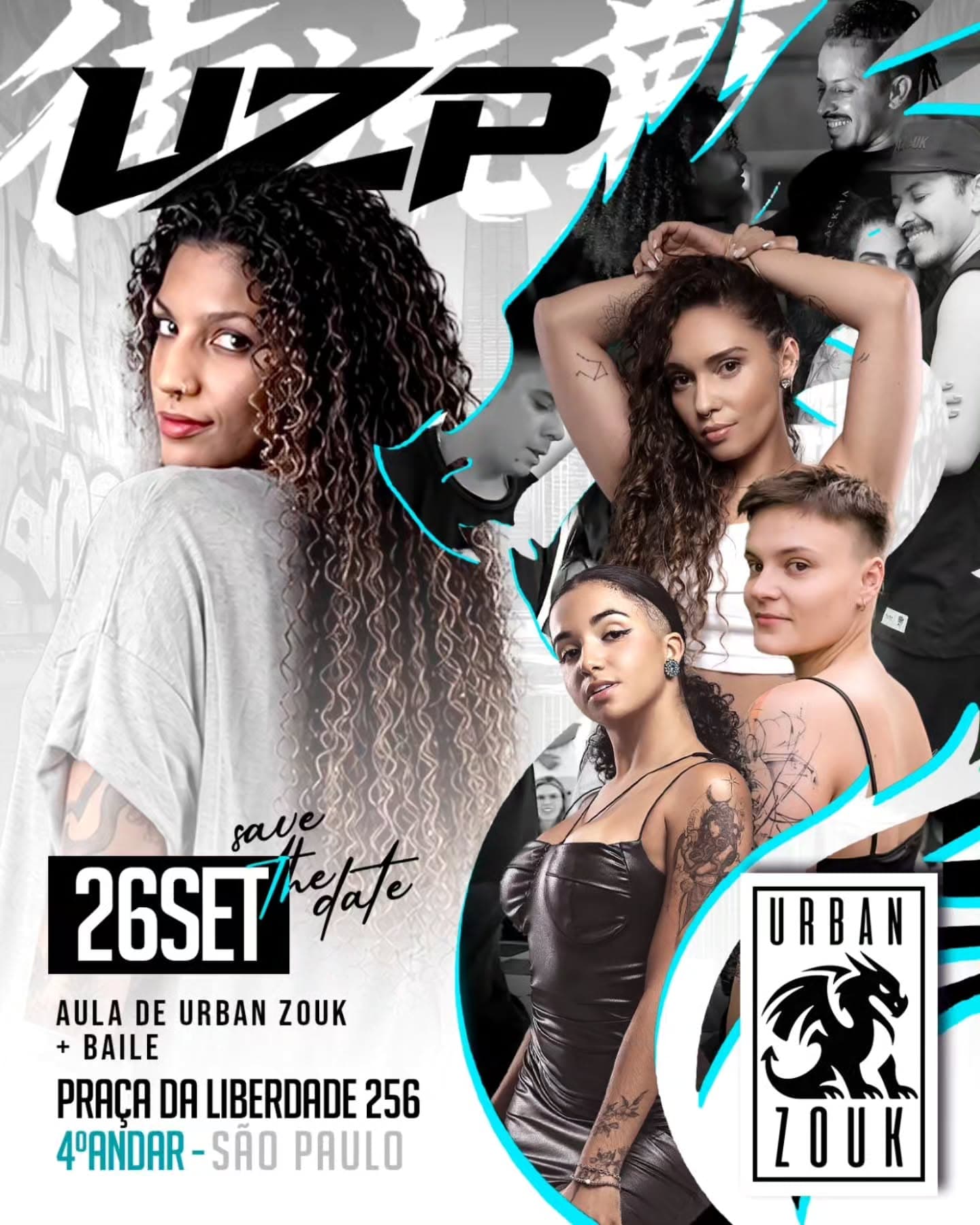 Flyer: UZP - Aula de Urban Zouk + Baile
