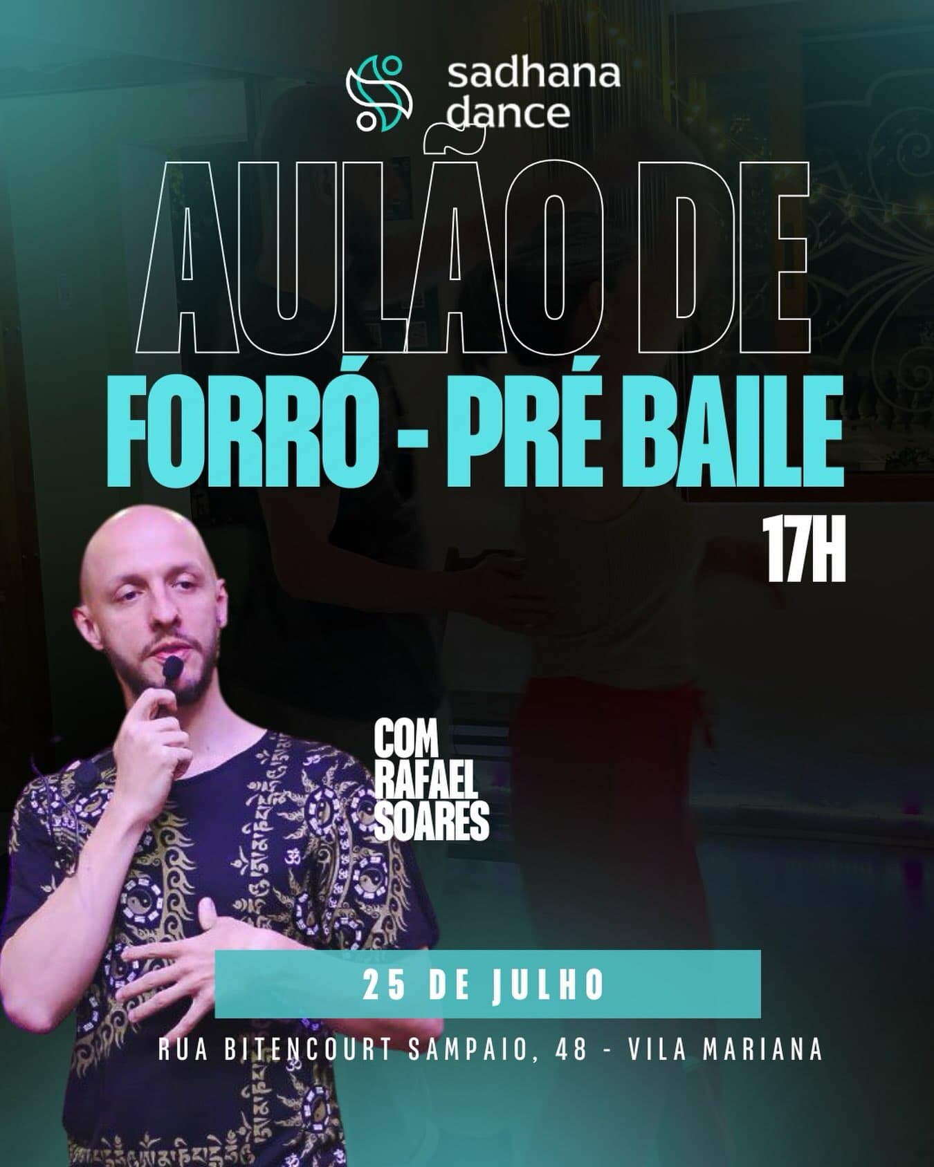 Flyer: Aulão de Forró – Pré-Baile com Rafa Soares