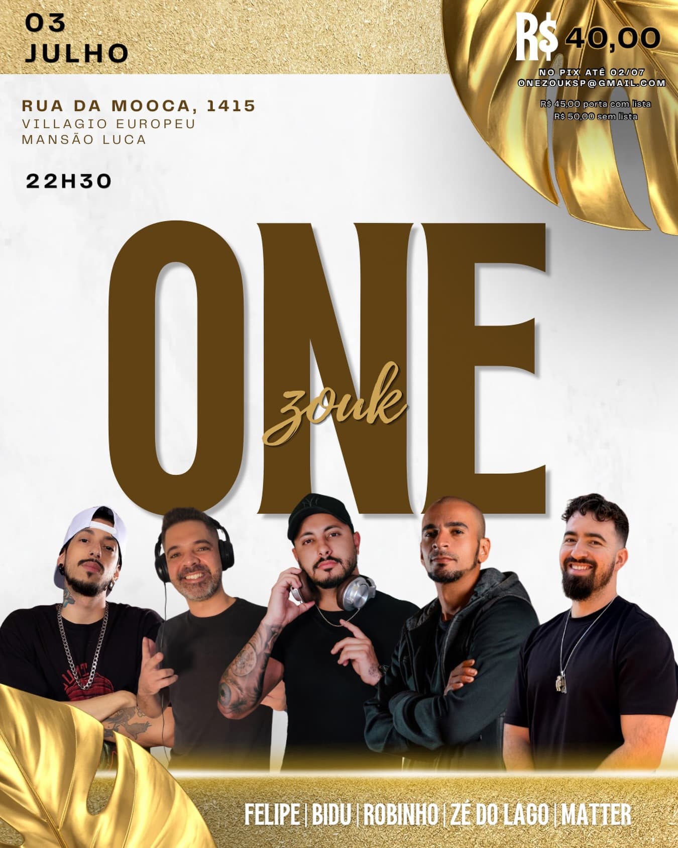 Flyer: One Zouk