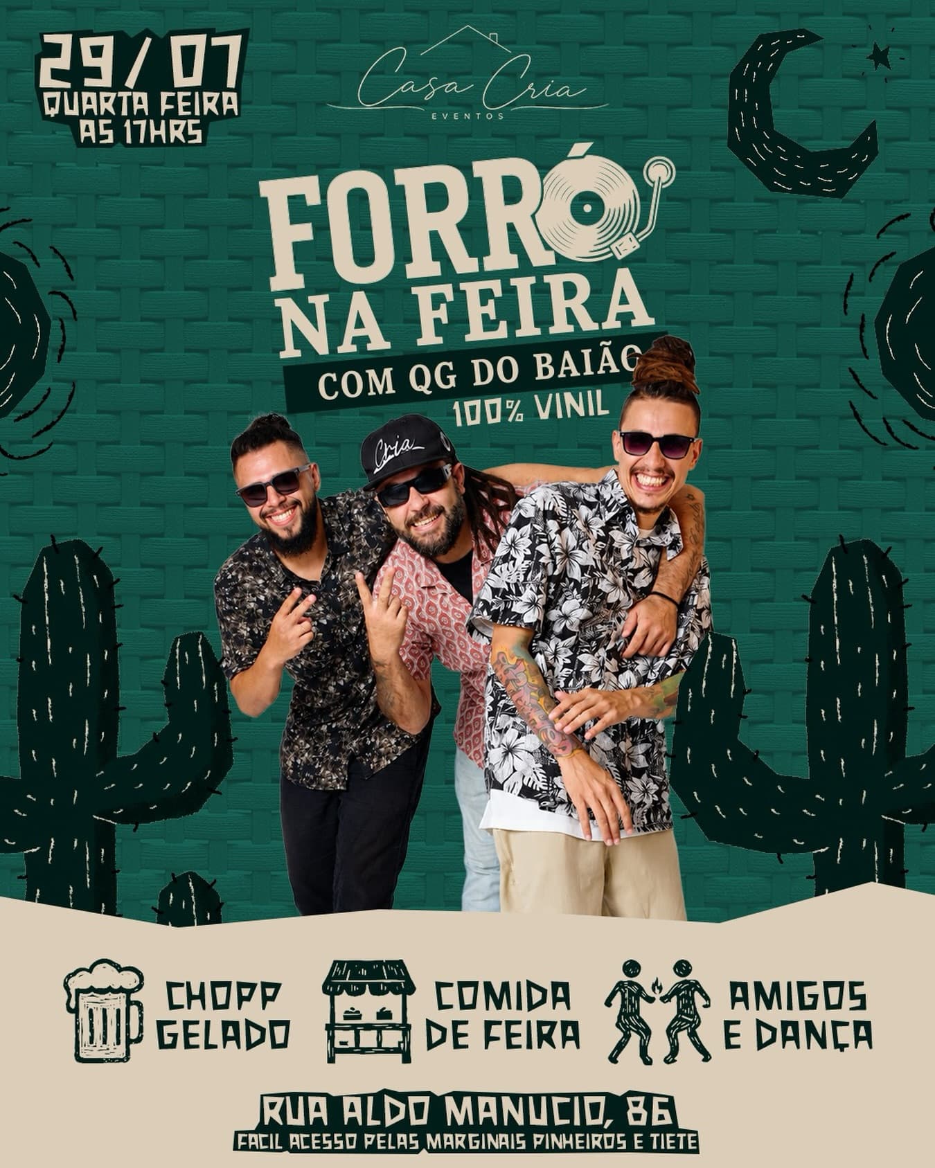 Flyer: Forró na Feira - Estreia