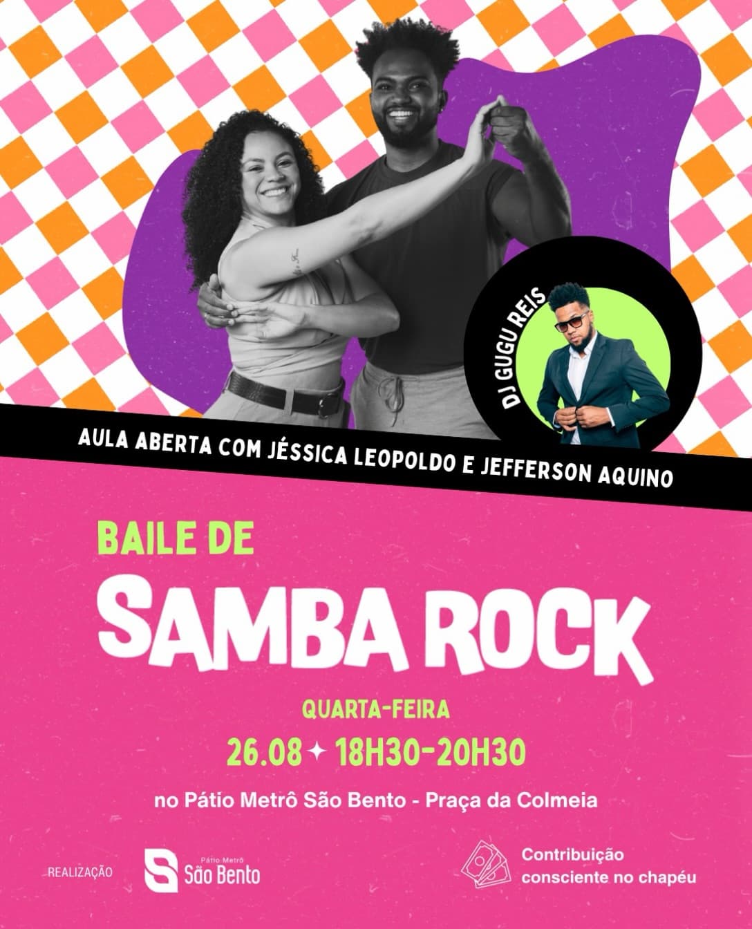 Flyer: Baile de Samba Rock