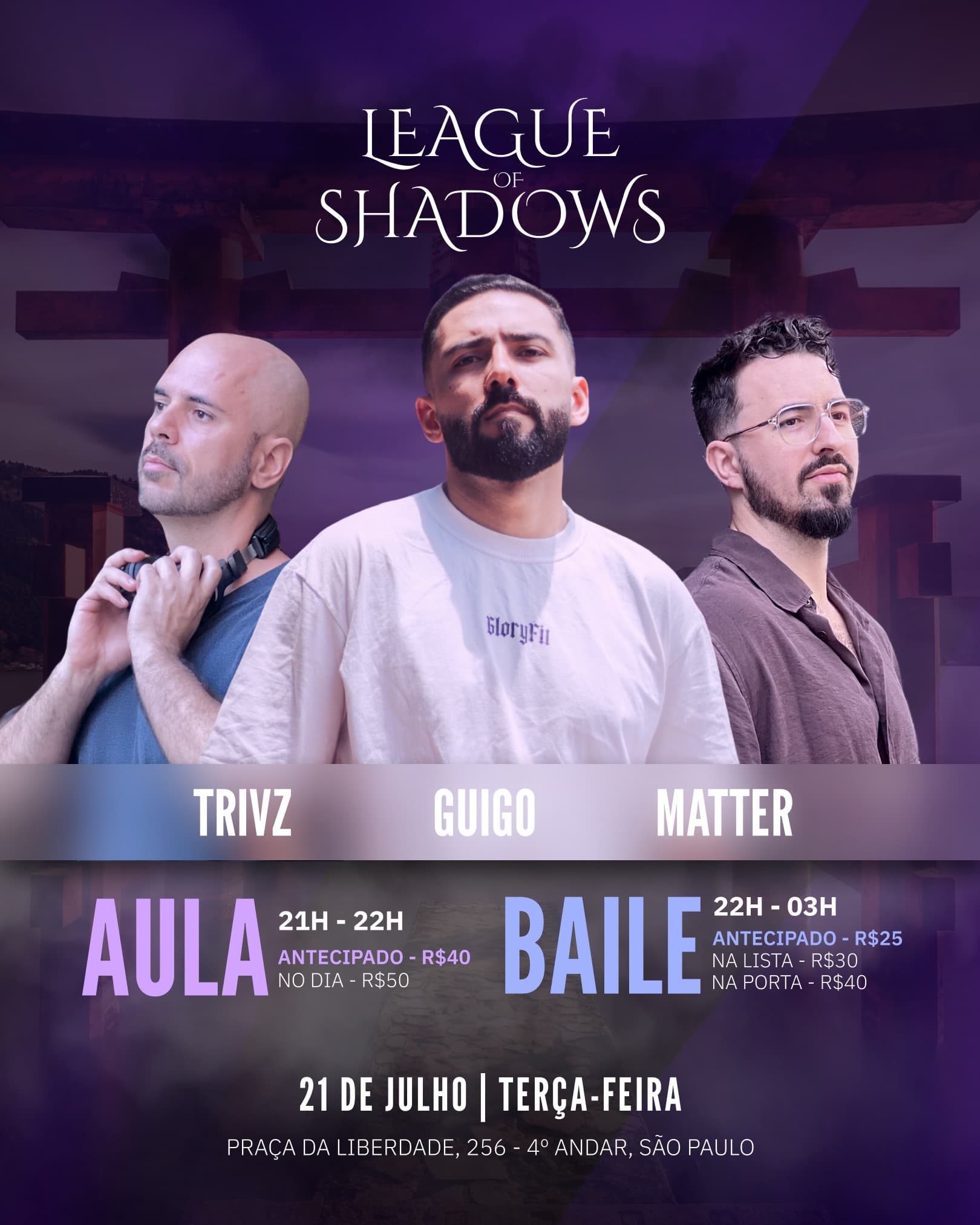 Flyer: League of Shadows - LOS 175