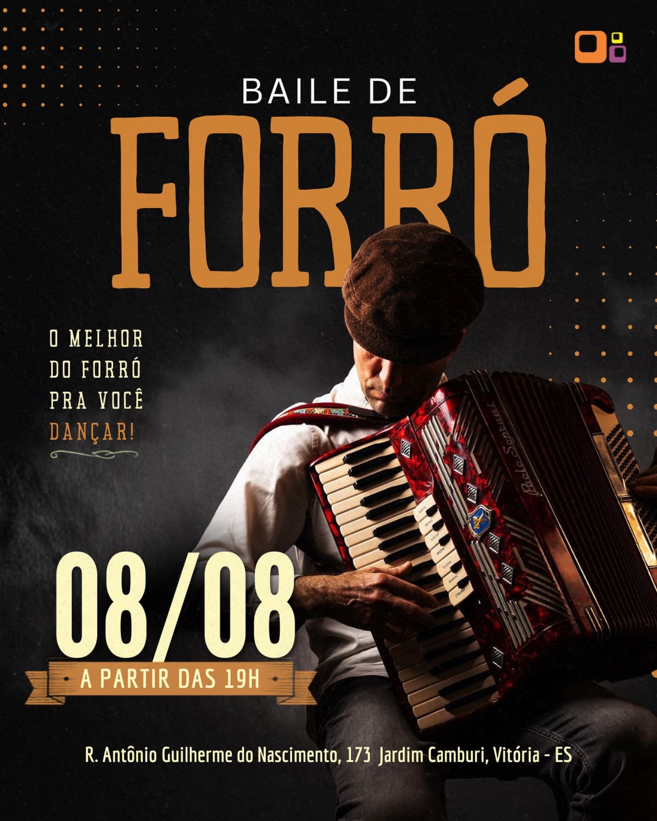 Flyer: Baile de Forró