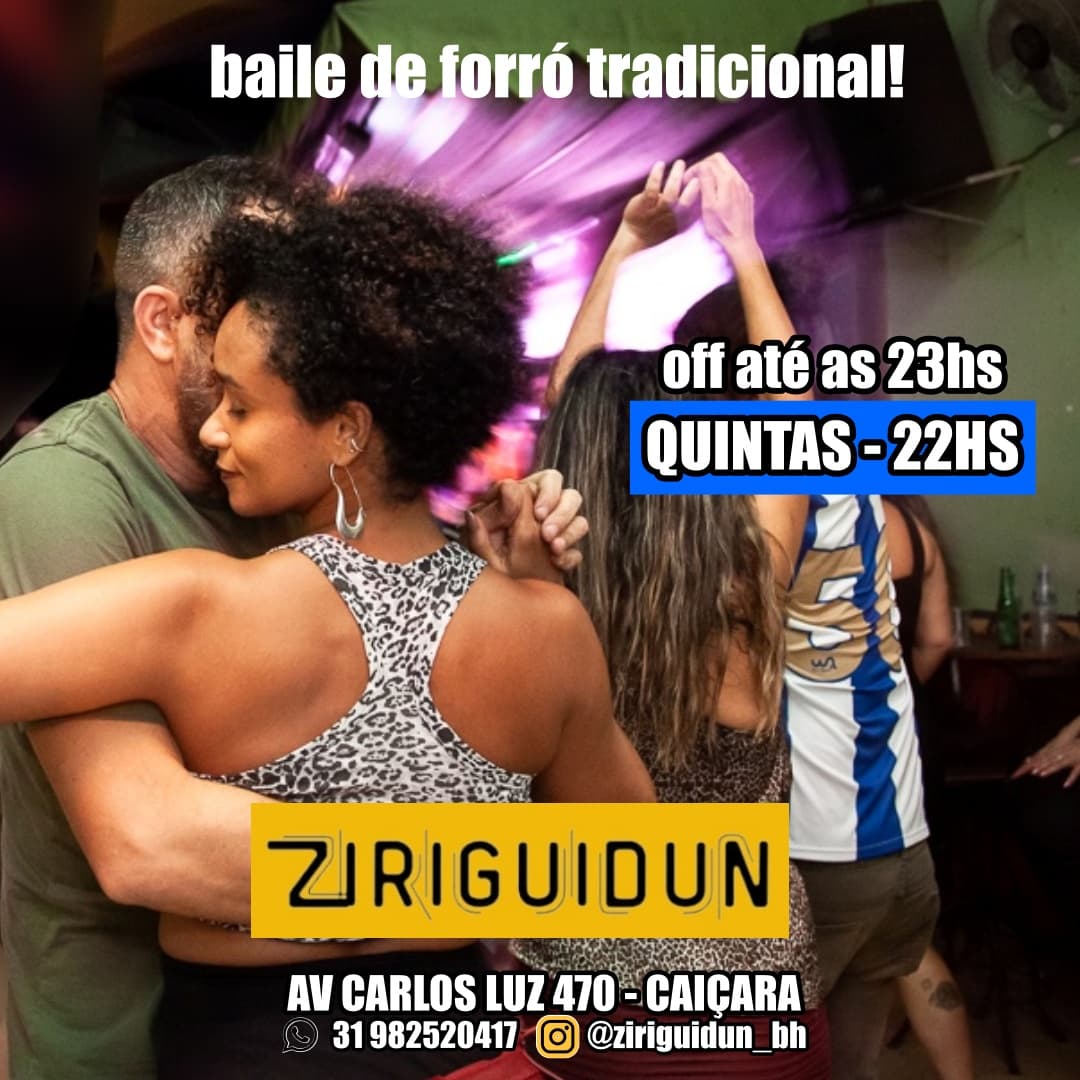 Flyer: Baile de Forró Tradicional
