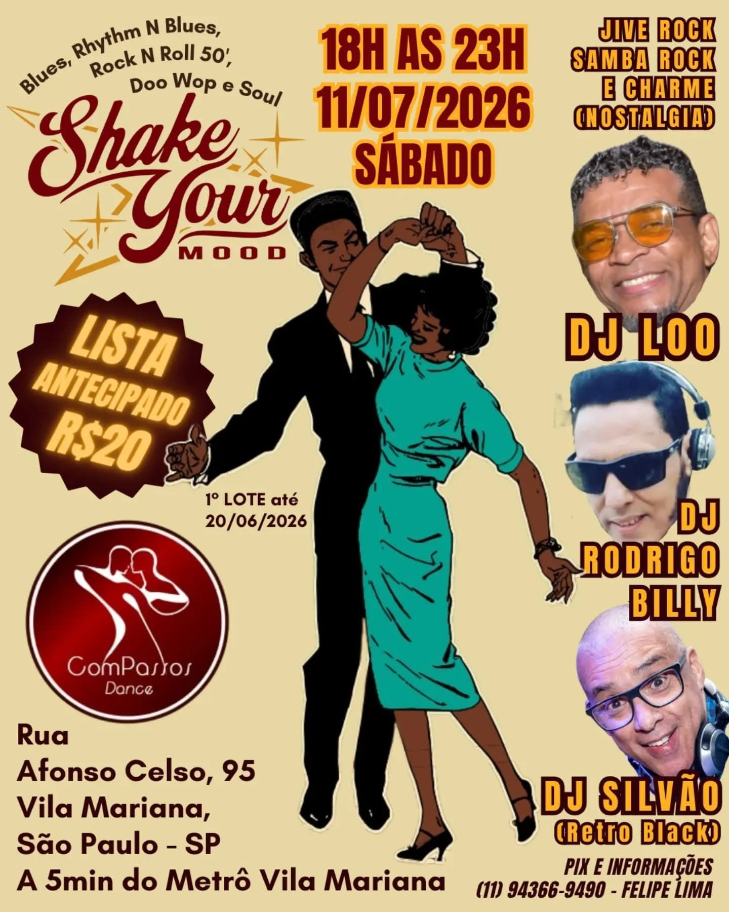 Flyer: Shake Your Mood