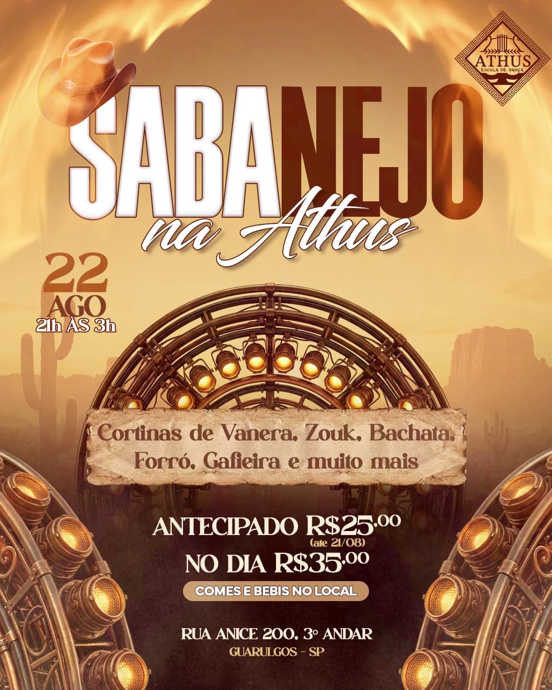Flyer: Sabanejo Baile na Athus